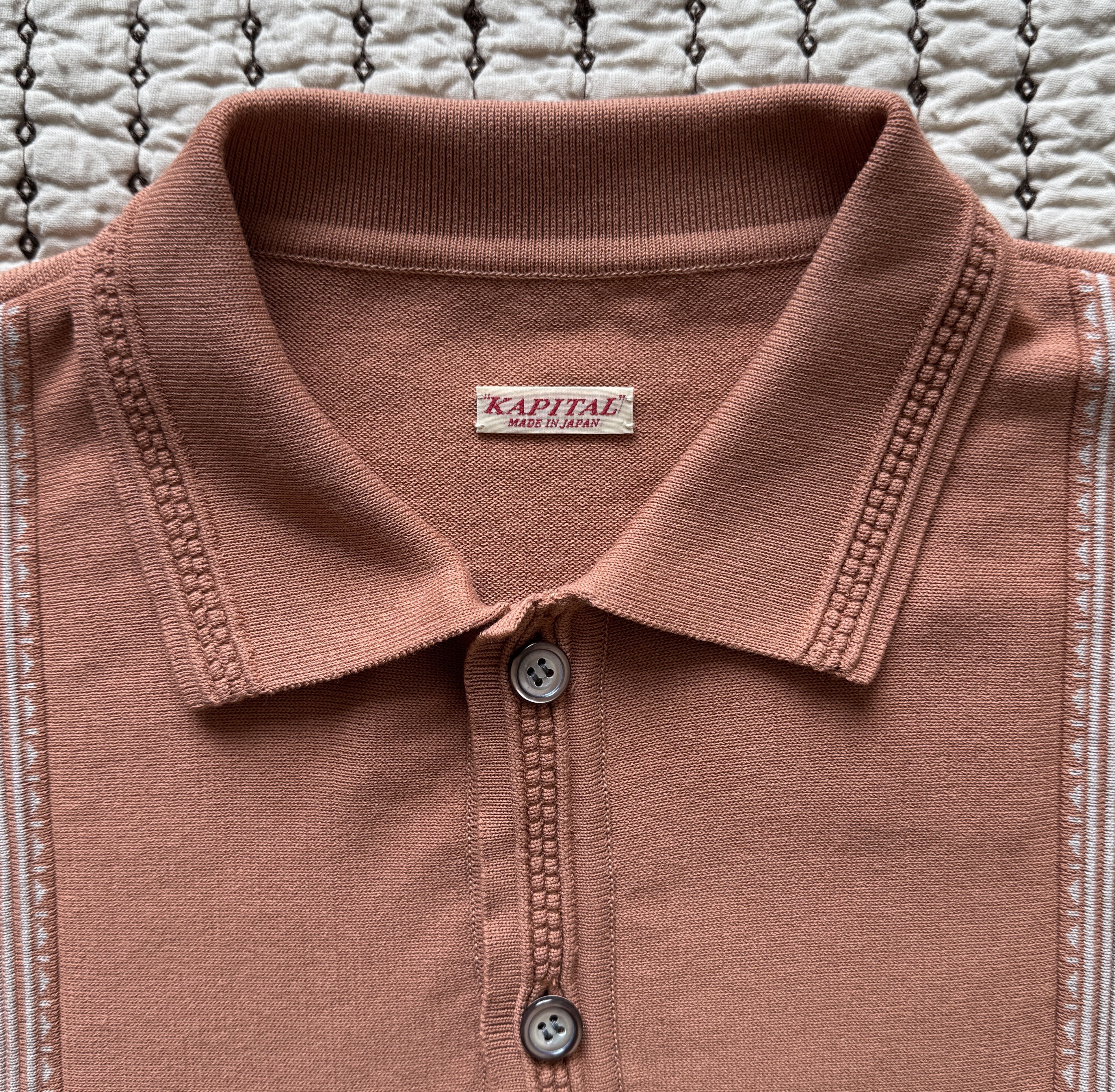 Kapital KAPITAL 14G COTTON KNIT TENNESSEE ALOHA KNIT SOHORENGA SZ 3 Size US L / EU 52-54 / 3 - 3 Thumbnail