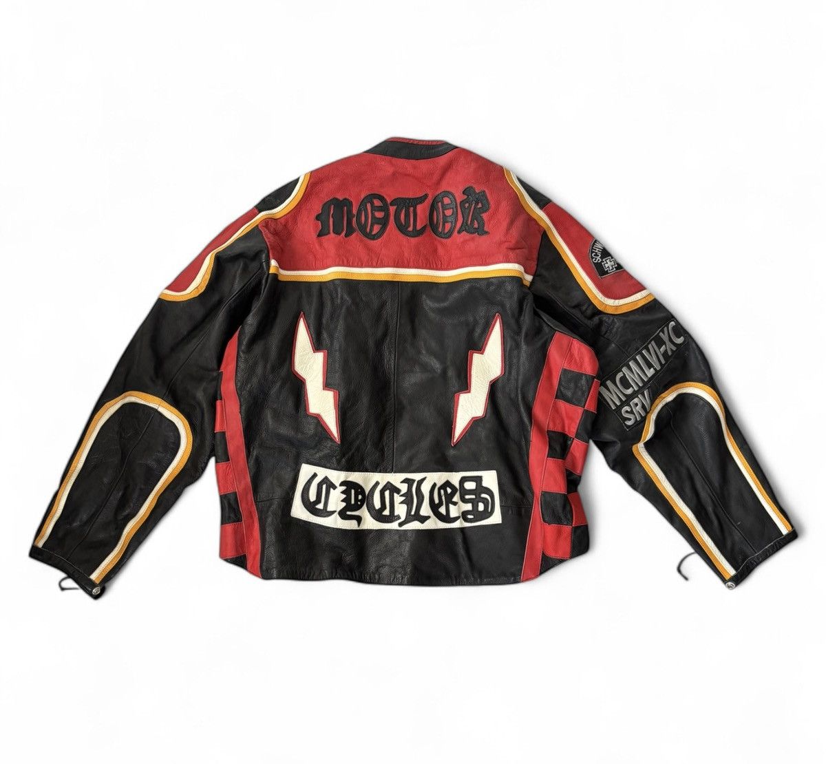 Vintage Vintage Motor Evolution Racing leather jacket Size US XXL / EU 58 / 5 - 2 Thumbnail