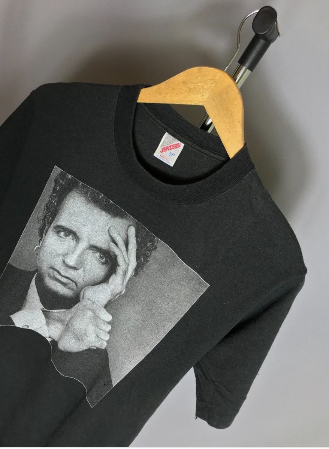 Band Tees Bernard Lavilliers t-shirt 80s 90s vintage music cotton Size US L / EU 52-54 / 3 - 3 Thumbnail