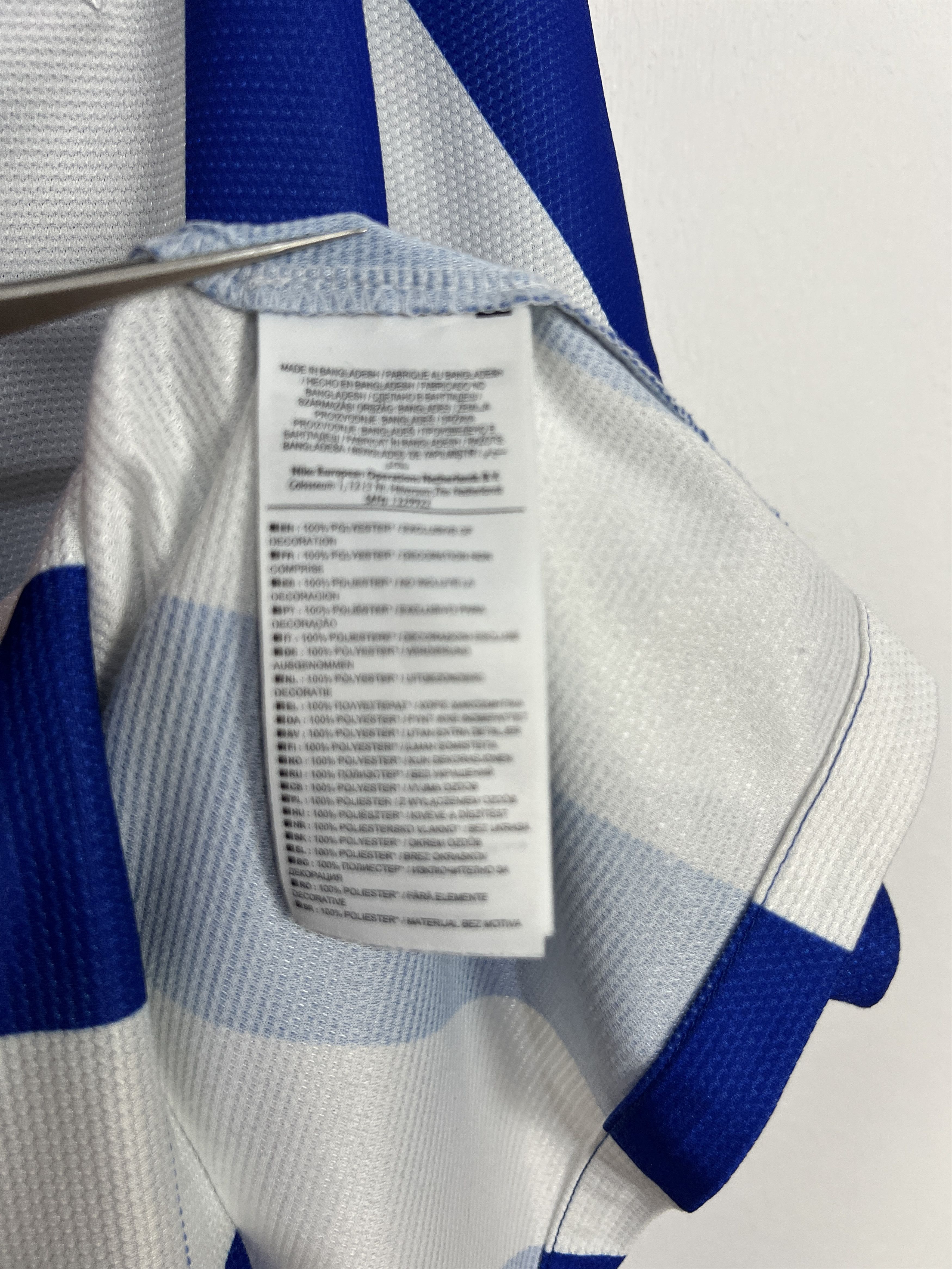 Nike Hertha football shirt 2012 Soccer Jersey Trikot Rare Hype Size US XL / EU 56 / 4 - 7 Thumbnail