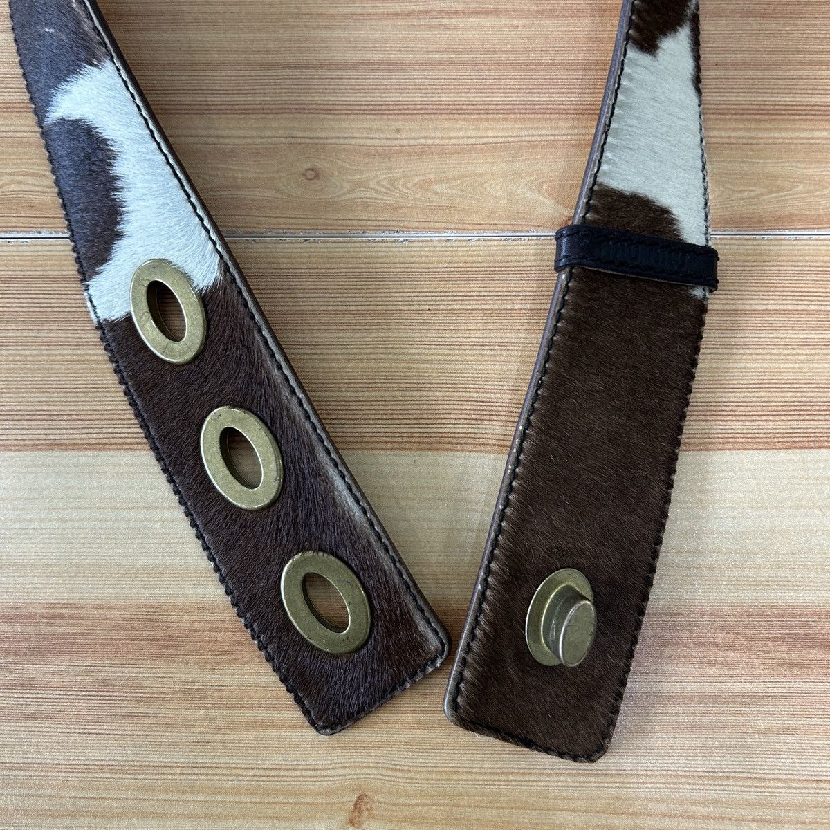Miu Miu Miu Miu Cowhide Leather Belt Size ONE SIZE - 8 Thumbnail