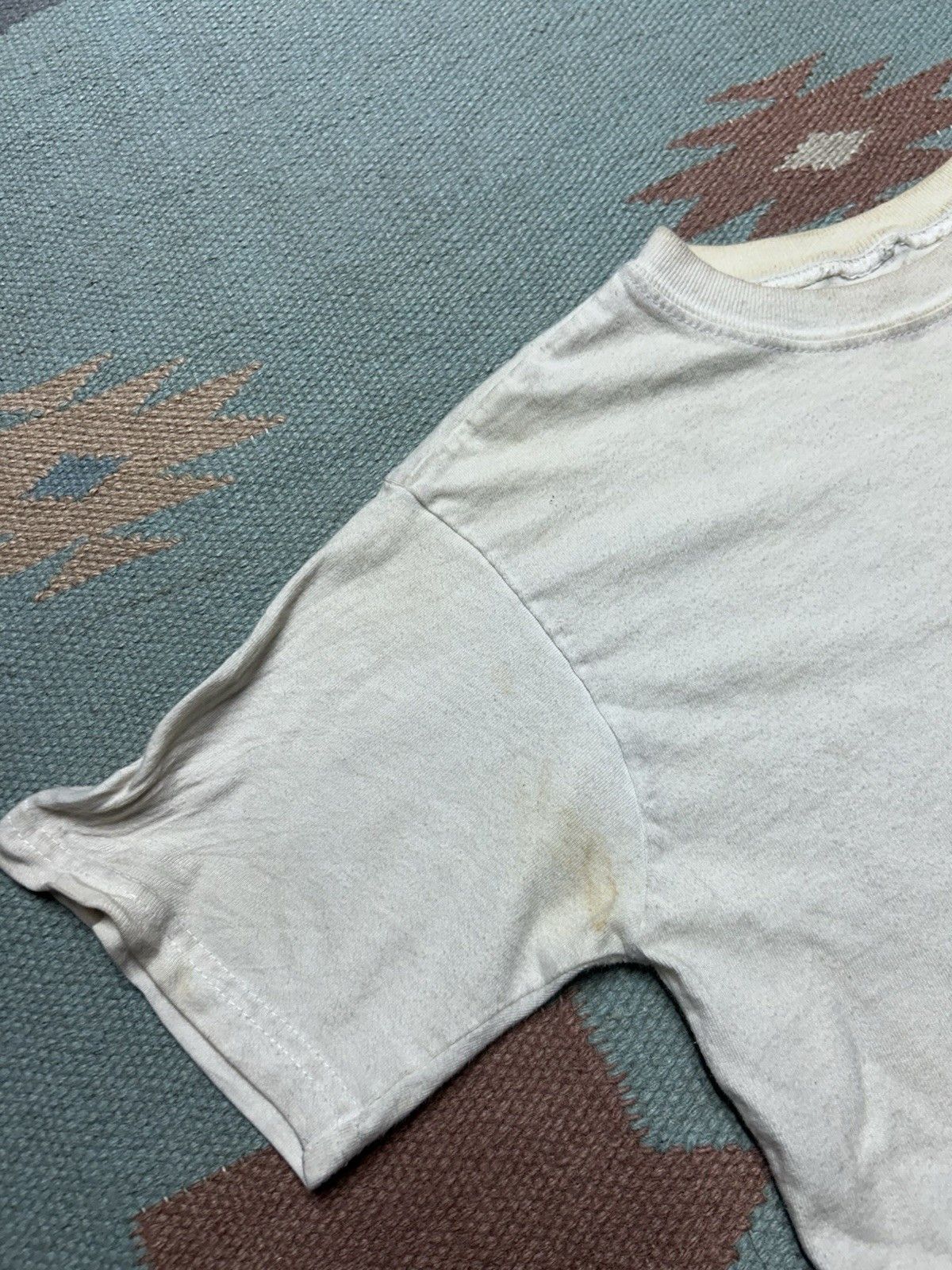 Vintage Vtg blank white t shirt soft youth large/XL women’s baby tee Size S / US 4 / IT 40 - 4 Thumbnail