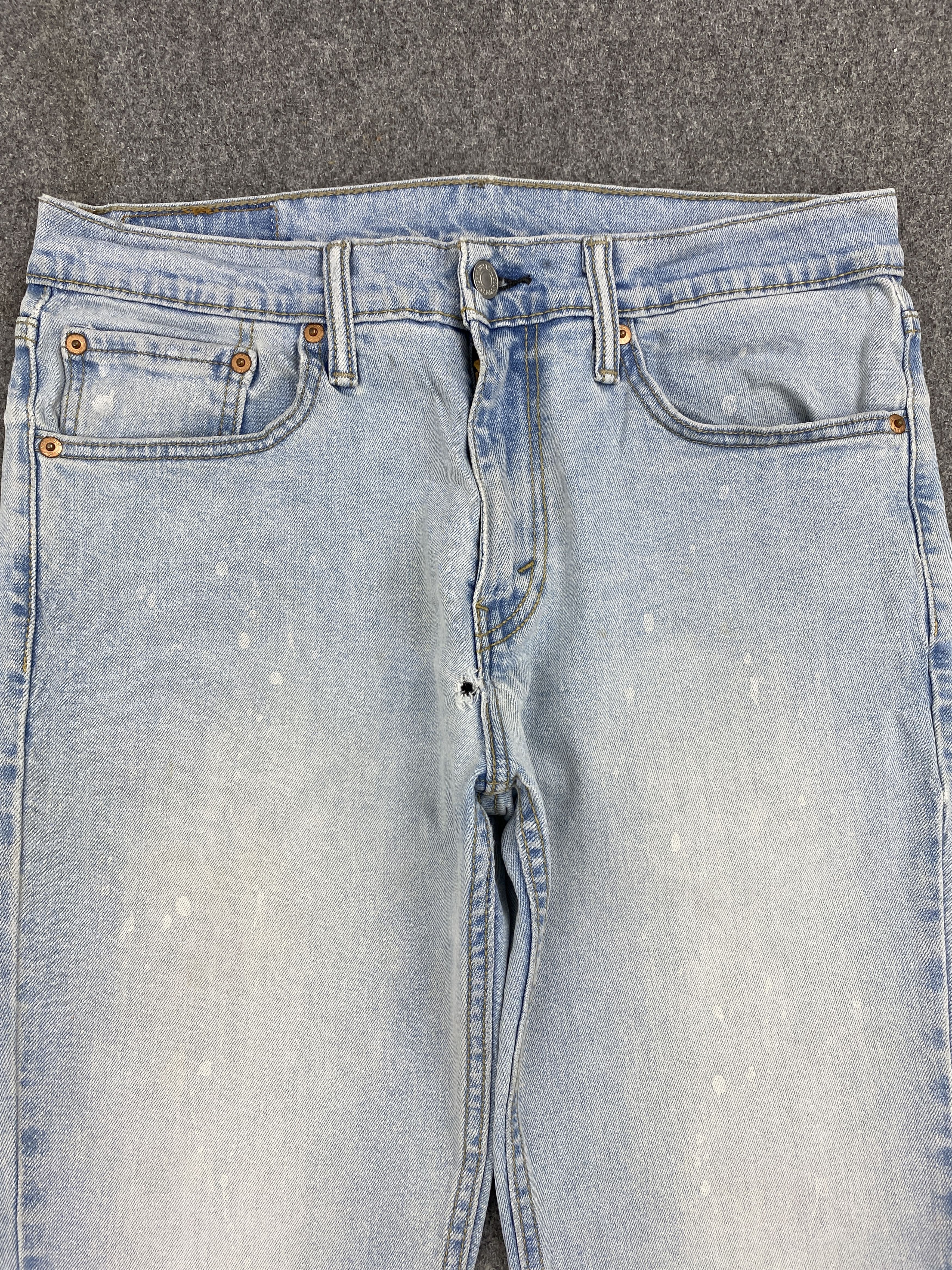 Levi's × Vintage Light Blue Vintage Levis 511 Slim Fit Jeans Size US 32 / EU 48 - 2 Thumbnail
