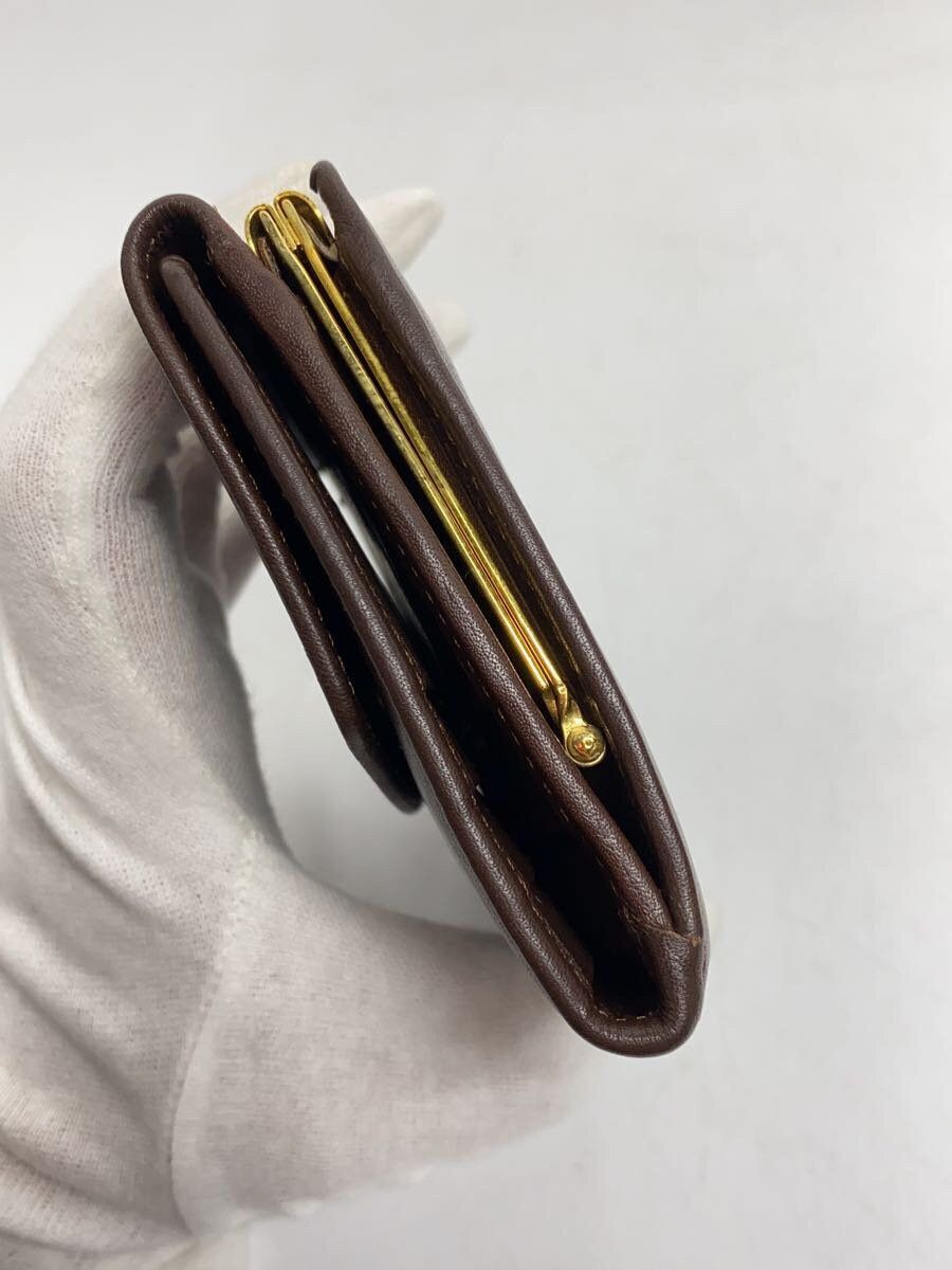 Dior Dior Leather Wallet Brown Size ONE SIZE - 8 Thumbnail