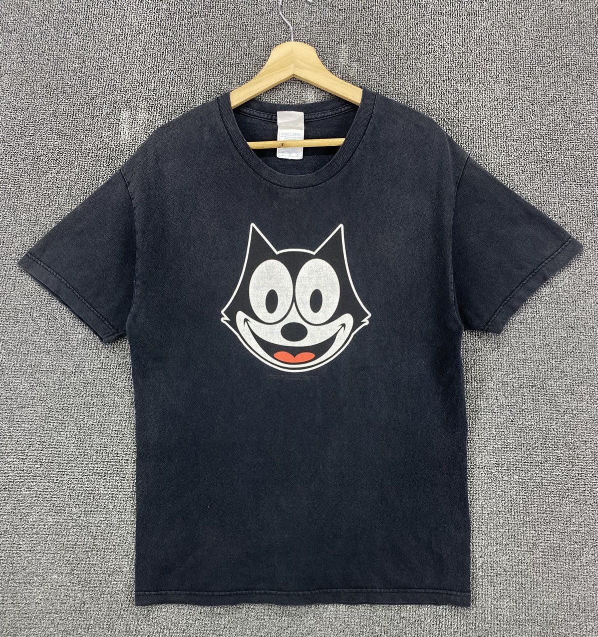Vintage Vintage Felix Smiley The Black Cat Tees T Shirts Size US L / EU 52-54 / 3 - 1 Thumbnail