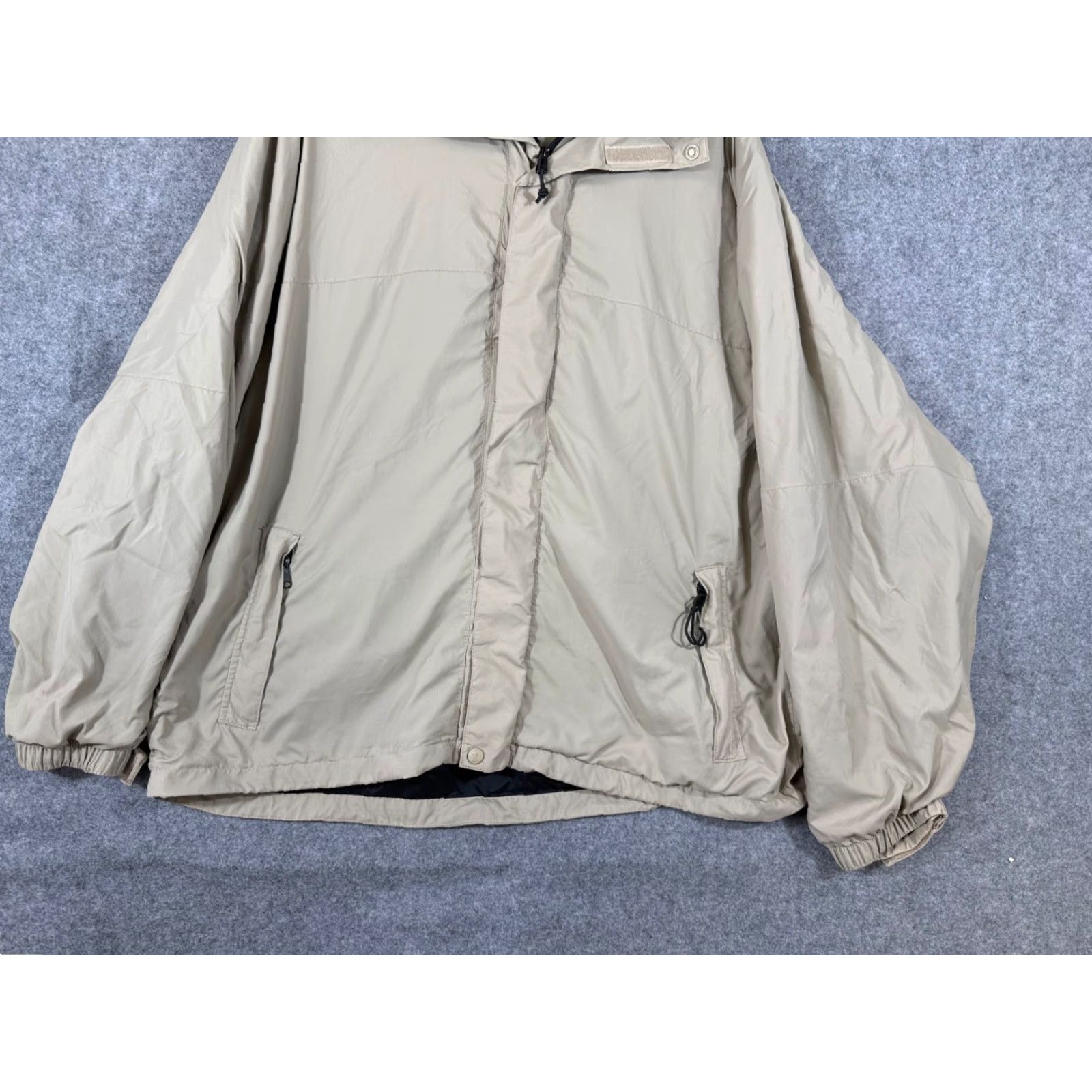 Royal Robbins Royal Robbins Hooded Jacket Mens XL Beige Full Zip Lined Outdoor Travel Utility Windbreaker Jacket Size US XL / EU 56 / 4 - 4 Thumbnail