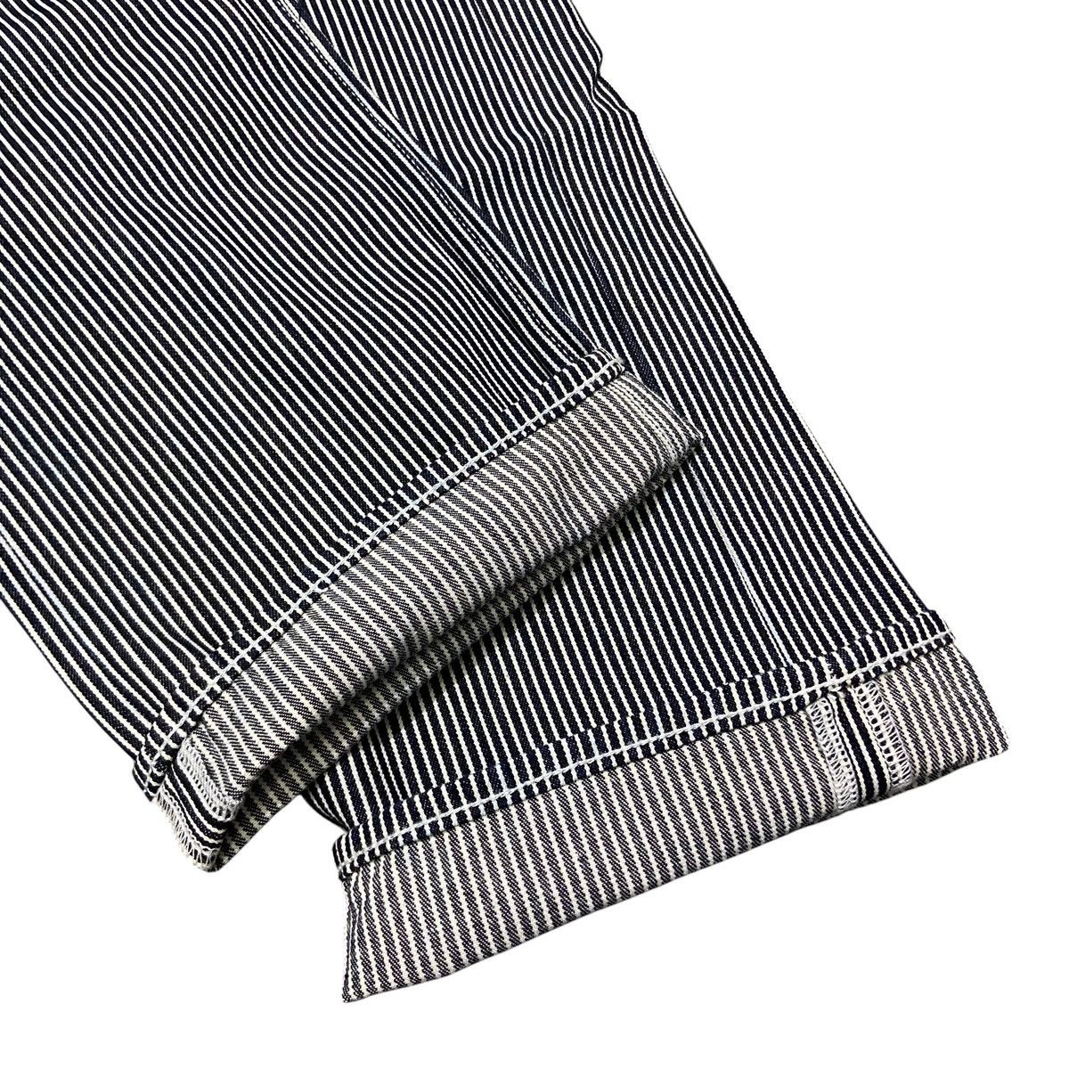 Japanese Brand GU x Studio Seven Hickory Back Buckle Workpants Size US 36 / EU 52 - 8 Thumbnail