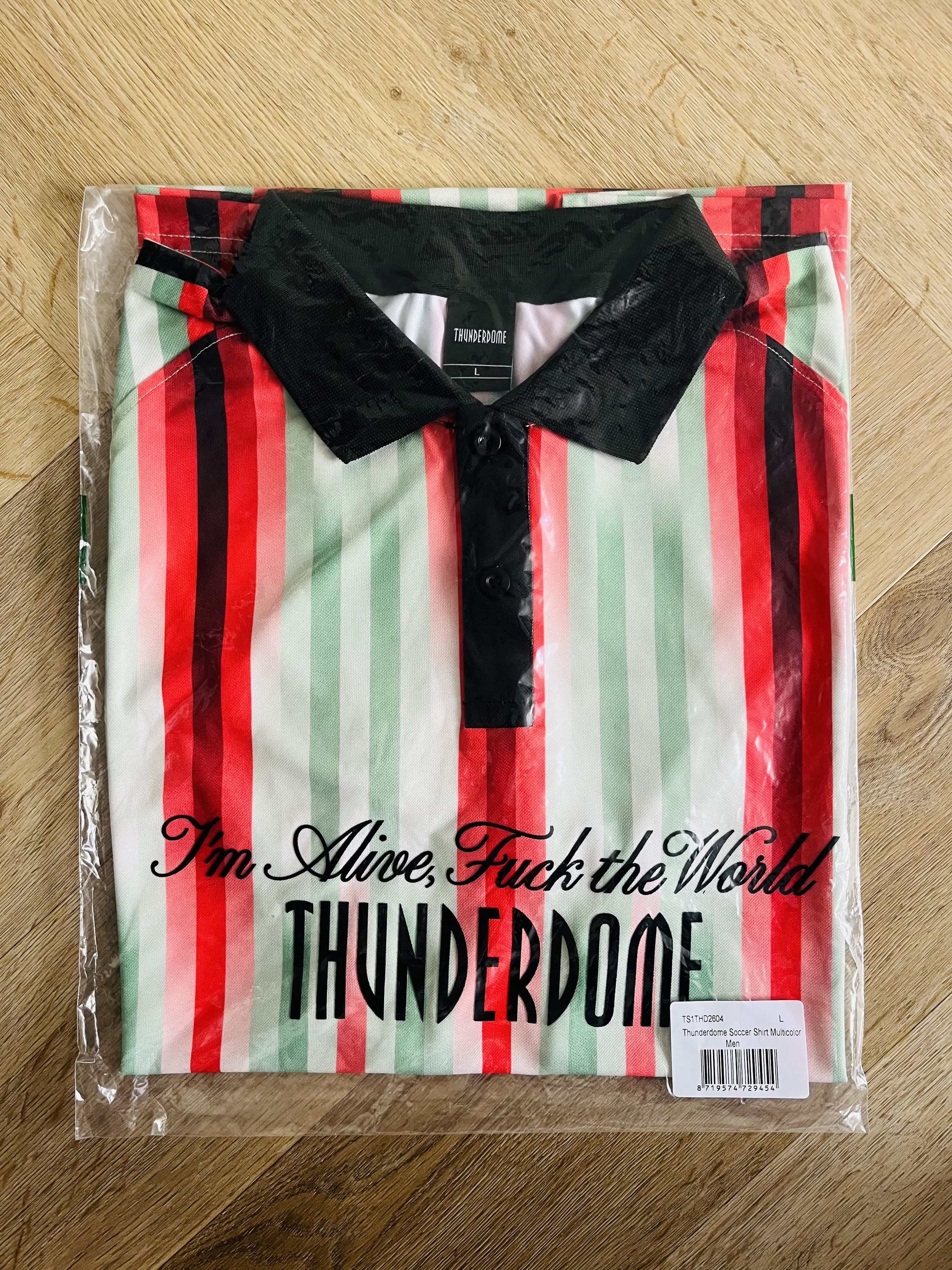 Thunderdome thunderdome fts football t-shirt soccershirt gabber Size US L / EU 52-54 / 3 - 2 Thumbnail