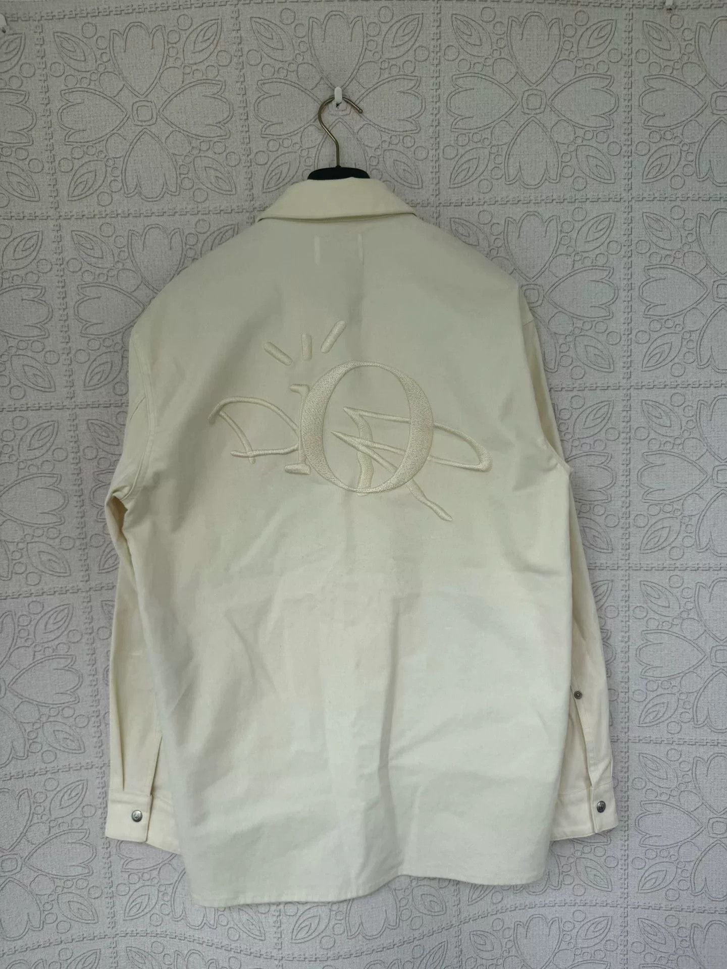 Dior dior x travis scott suede embroidered jacket Size US L / EU 52-54 / 3 - 2 Thumbnail