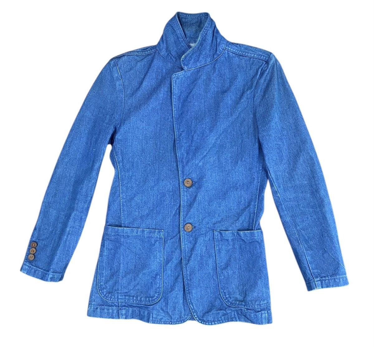 Vintage Vintage BOBSON Denim Blue Chore Jacket (M) Size US M / EU 48-50 / 2 - 10 Thumbnail