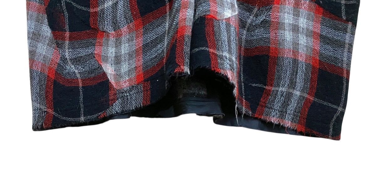 Yohji Yamamoto Rare Vintage Yohji Yamamoto Tartan Wool Parkas Hoodie 2000s Size US M / EU 48-50 / 2 - 15 Thumbnail