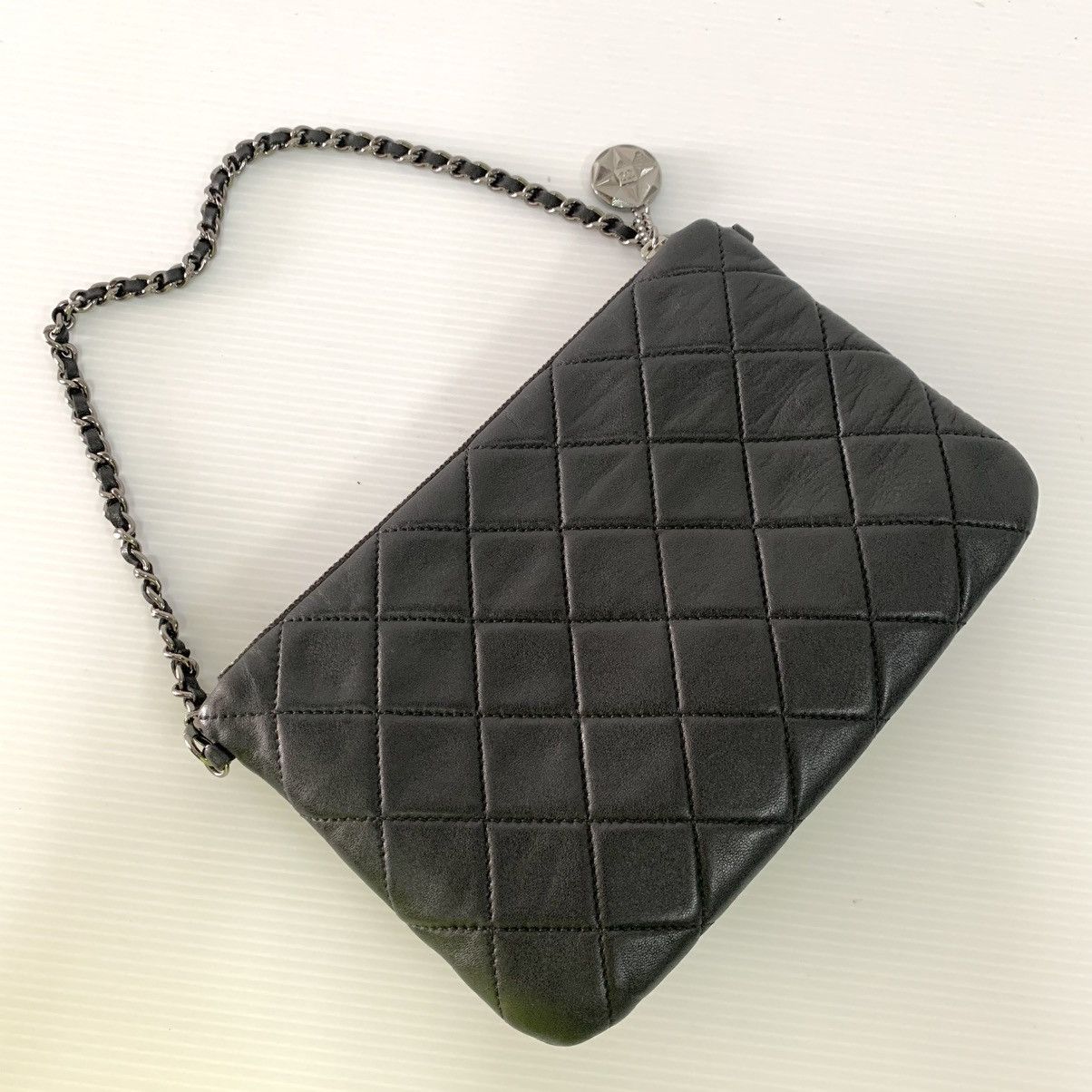 Chanel Chanel Leather Flap Chain Dinner Pre-Owned Bag Size ONE SIZE - 9 Thumbnail