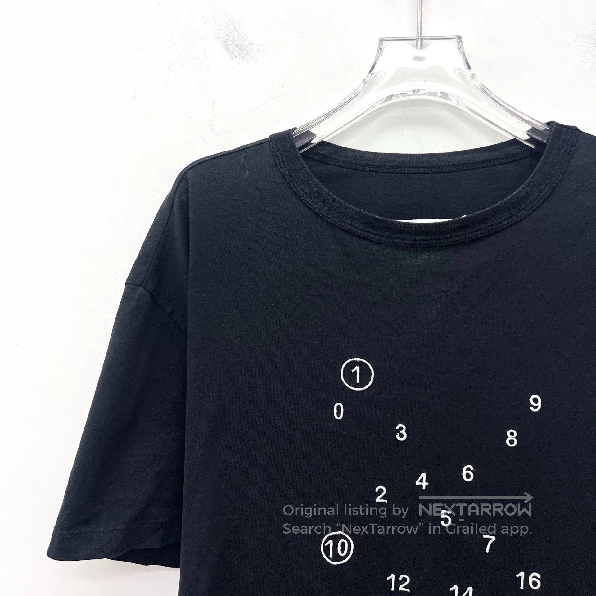Maison Margiela Maison Margiela Black Digital Print Cotton Round Neck Shor Size US XL / EU 56 / 4 - 3 Thumbnail