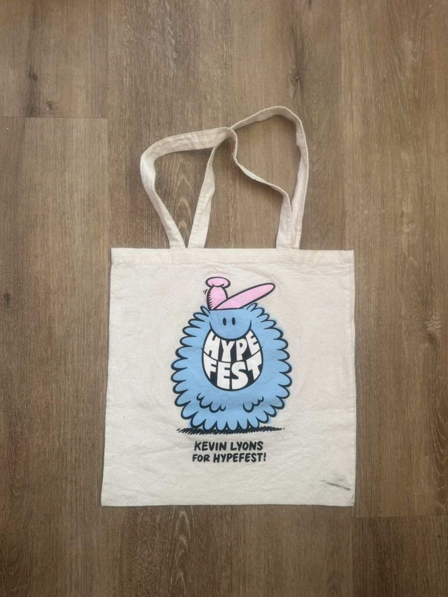 Hypebeast Hypefest x Kevin Lyons 2018 Official Comic Tote Blue/Pink Size ONE SIZE - 2 Thumbnail