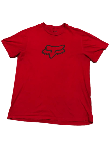 Fox Racing Vintage Fox Racing Big Y2K Logo Short Sleeve T-Shirt Size XL Size US XL / EU 56 / 4 - 1 Thumbnail