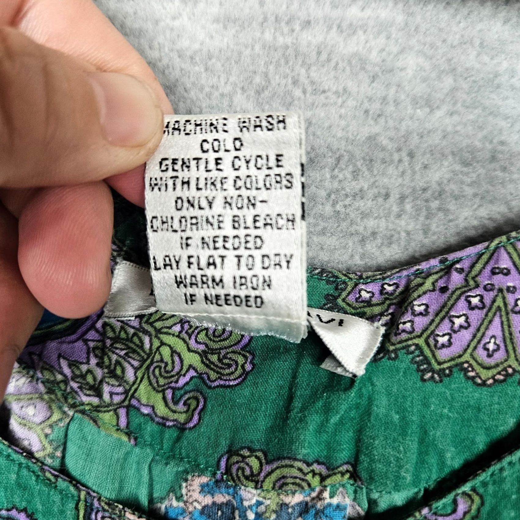 Vintage Nieves Lavi Top Womens S NEW YORK Women Floral Printed Sleeveless Size Size S / US 4 / IT 40 - 5 Thumbnail