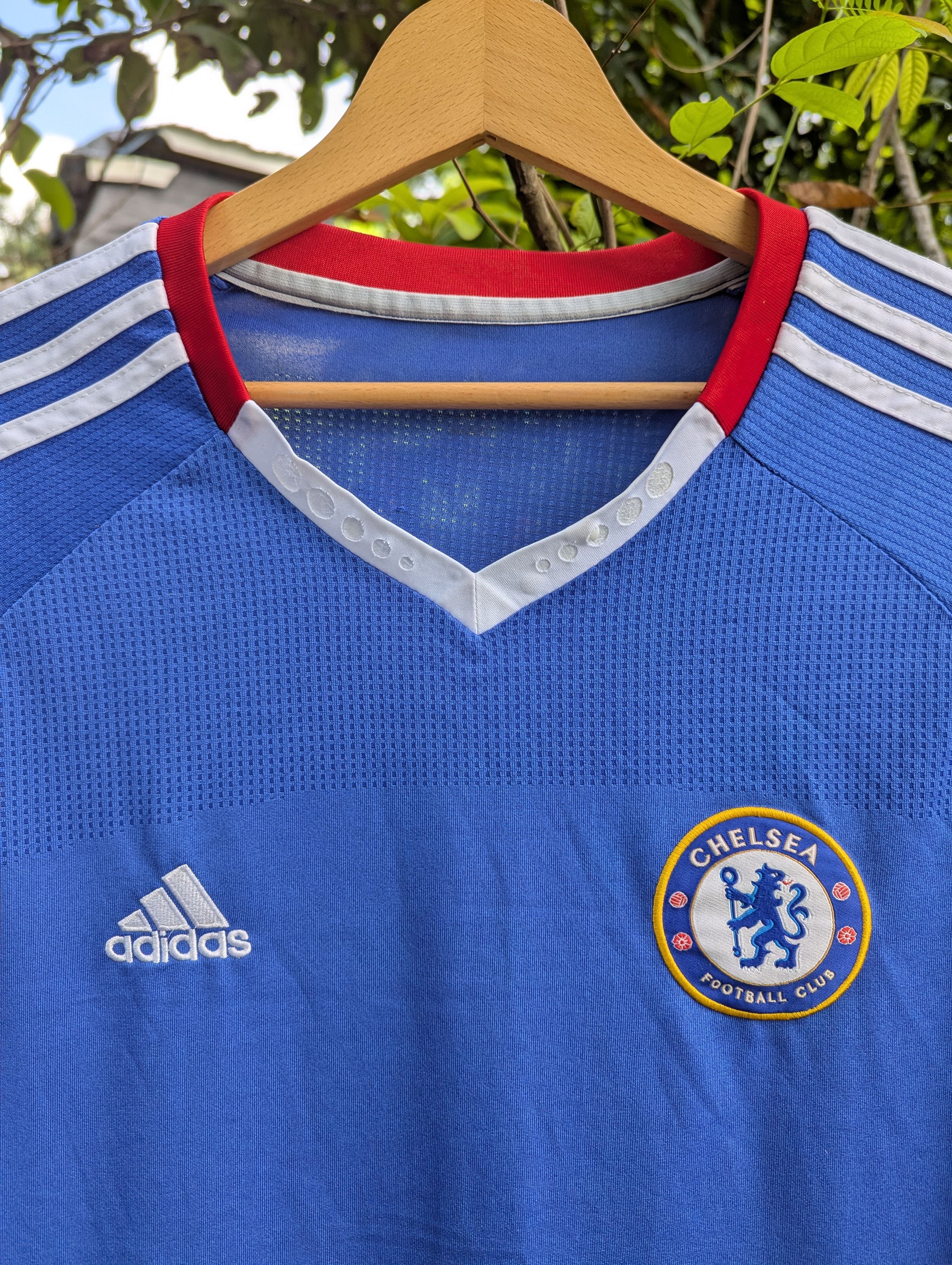 Chelsea Soccer Adidas Chelsea 2010/11 Home Football Shirt Jersey Size US L / EU 52-54 / 3 - 2 Thumbnail