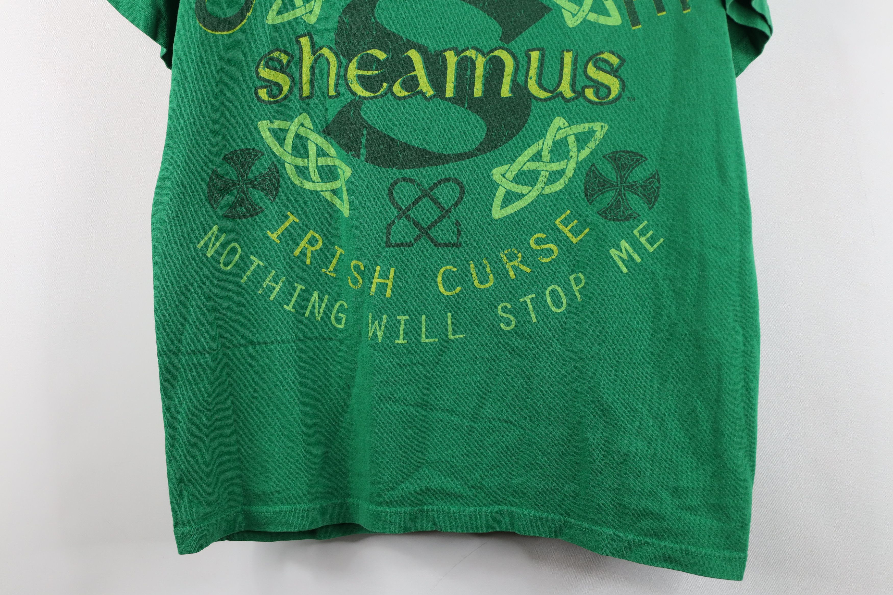 Vintage Vintage Y2K WWE Wrestling White Seamus Irish Curse T-Shirt Size US L / EU 52-54 / 3 - 3 Thumbnail