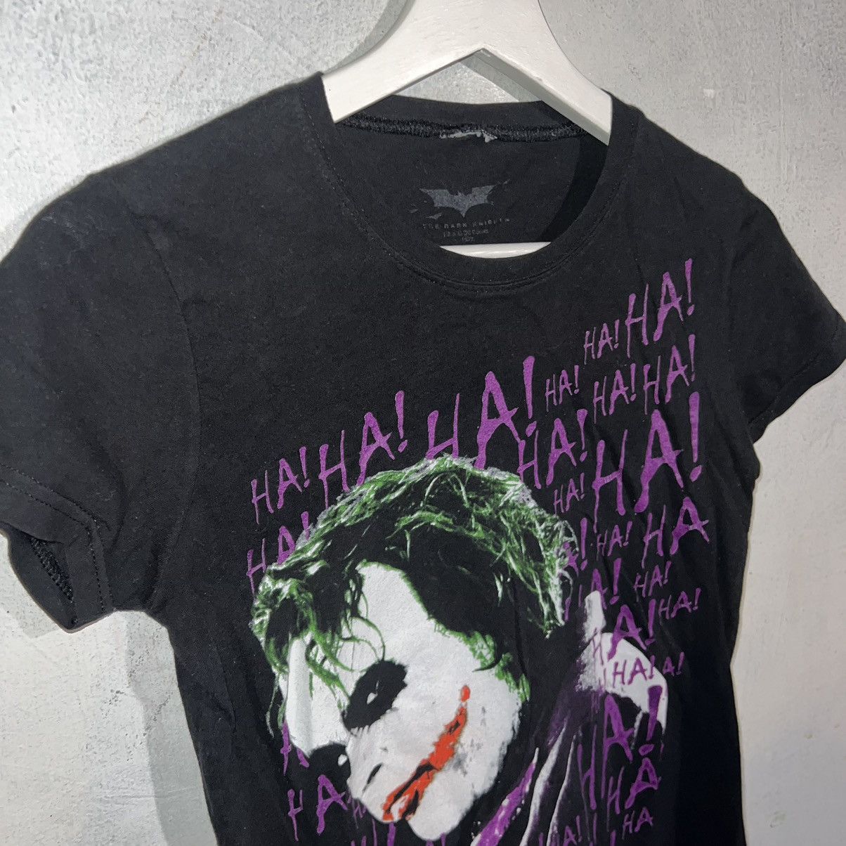 DC Comics × Vintage Dark Knight Joker Hahaha Heath Ledger T-Shirt Size M / US 6-8 / IT 42-44 - 2 Thumbnail