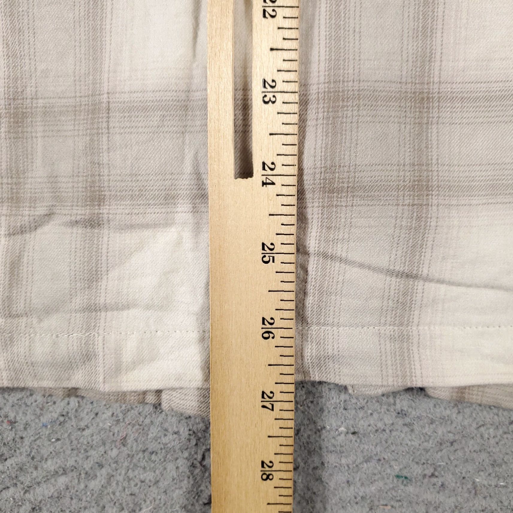 Abercrombie & Fitch Abercrombie & Fitch Button-Up Shirt Mens Small Beige Plaid Long Sleeve Size US S / EU 44-46 / 1 - 4 Thumbnail