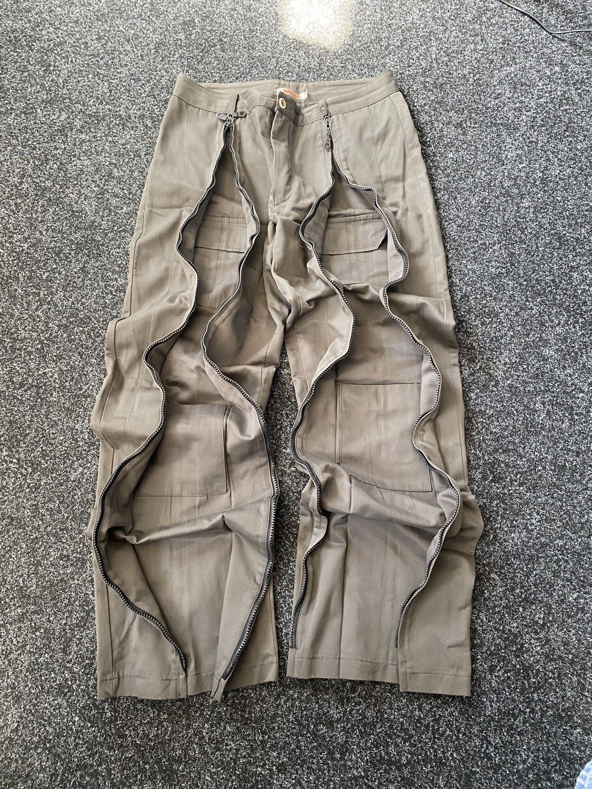 20471120 × If Six Was Nine × Japanese Brand 🔥Opium Punk Zipper Multipocket Womens Pants Gothic Japanese Size 30" / US 8 / IT 44 - 1 Thumbnail