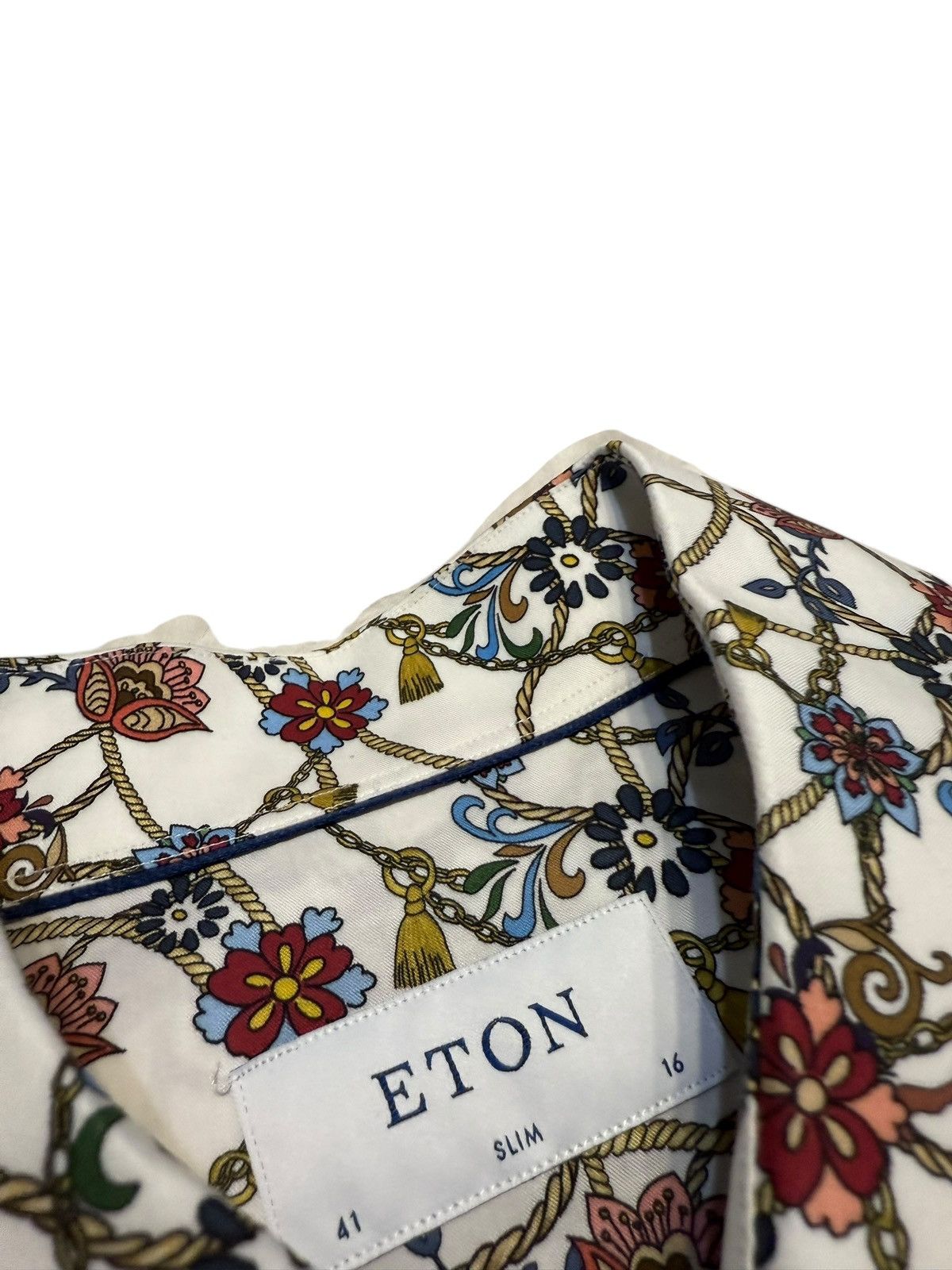Eton Eton Long Sleeve Button Down Shirt Size 41 16 Size US S / EU 44-46 / 1 - 2 Thumbnail