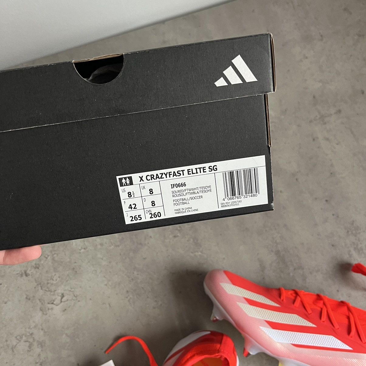 Adidas New! Adidas Crazyfast Elite Boots 42 Size US 8 / EU 41 - 8 Thumbnail