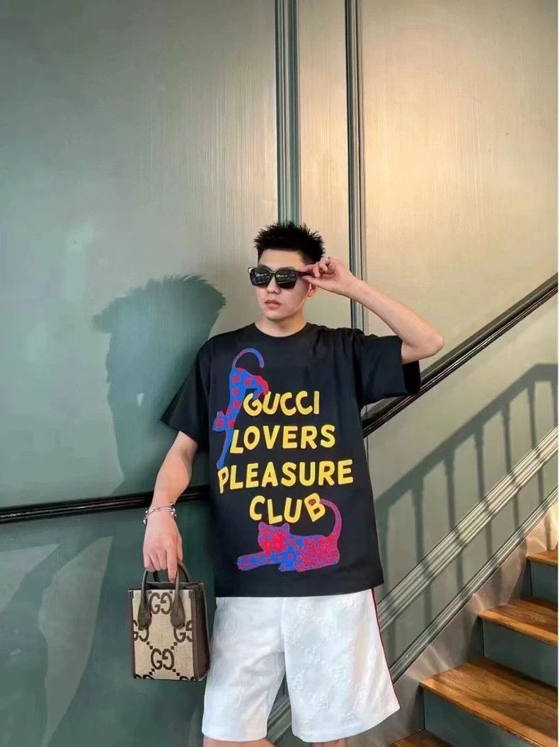 Gucci Gucci SS23 pattern letter print plain knitted black short- Size US XS / EU 42 / 0 - 5 Thumbnail