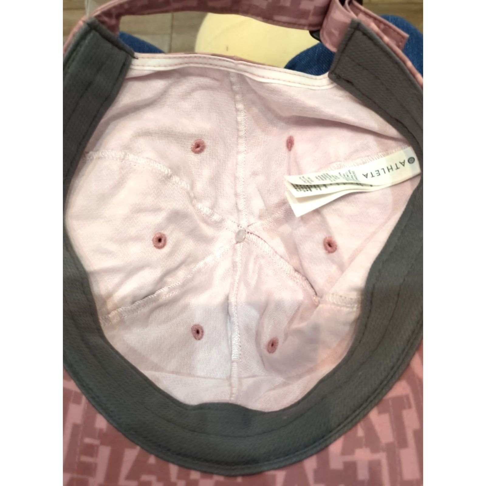 Athleta Athleta Hat Women's Adjustable Camouflage Strapback Baseball Cap Pink Size ONE SIZE - 3 Thumbnail