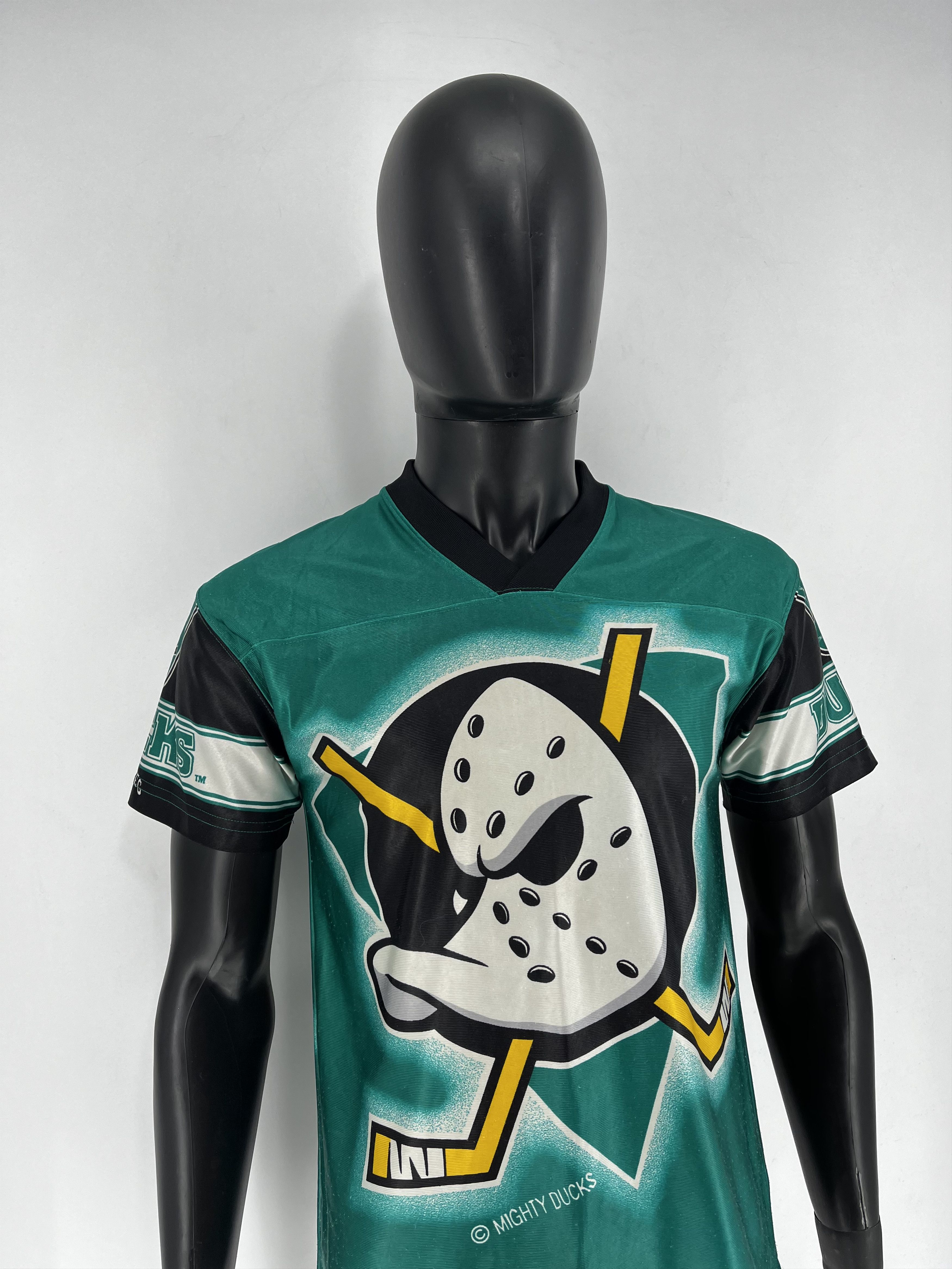 NHL × Nutmeg × Vintage Vintage Mighty Ducks Anaheim Nutmeg Jersey NHL Size US S / EU 44-46 / 1 - 3 Thumbnail