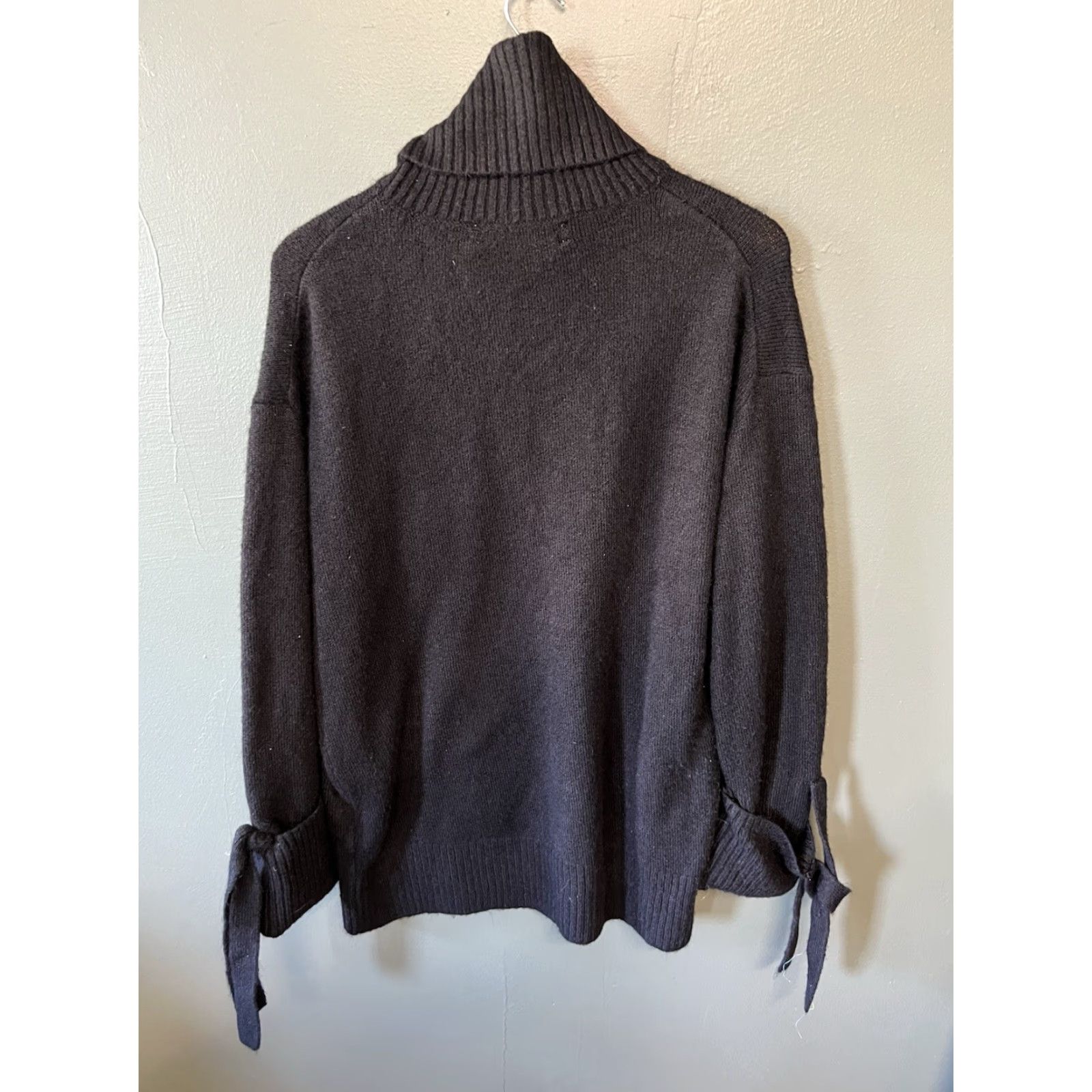Zara Zara Knit Womens Black Turtleneck Oversized Long Sleeve Pullover Sweater M Size M / US 6-8 / IT 42-44 - 2 Thumbnail