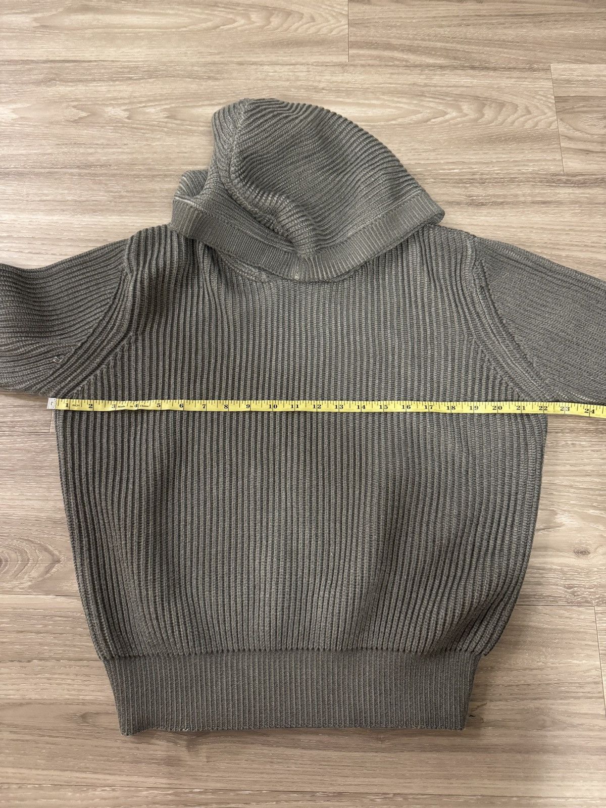 K-Two Studios Gray fishnet hoodie k-two studios 2025 Size US S / EU 44-46 / 1 - 3 Thumbnail