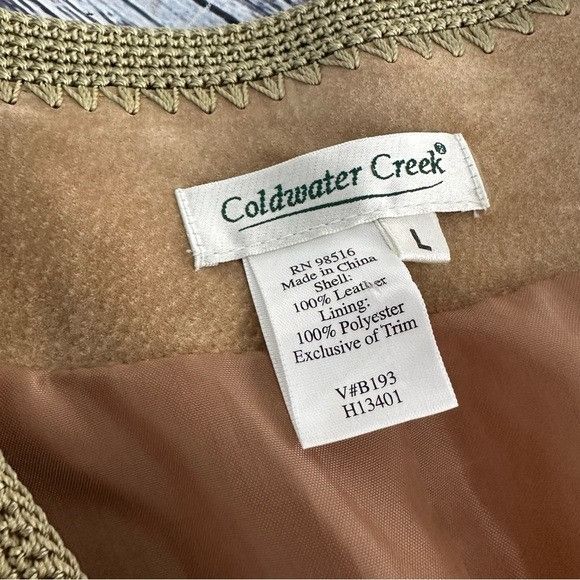 Vintage Vintage Christopher & Banks 100% Genuine Leather Boho Jacket Size L / US 10 / IT 46 - 5 Thumbnail