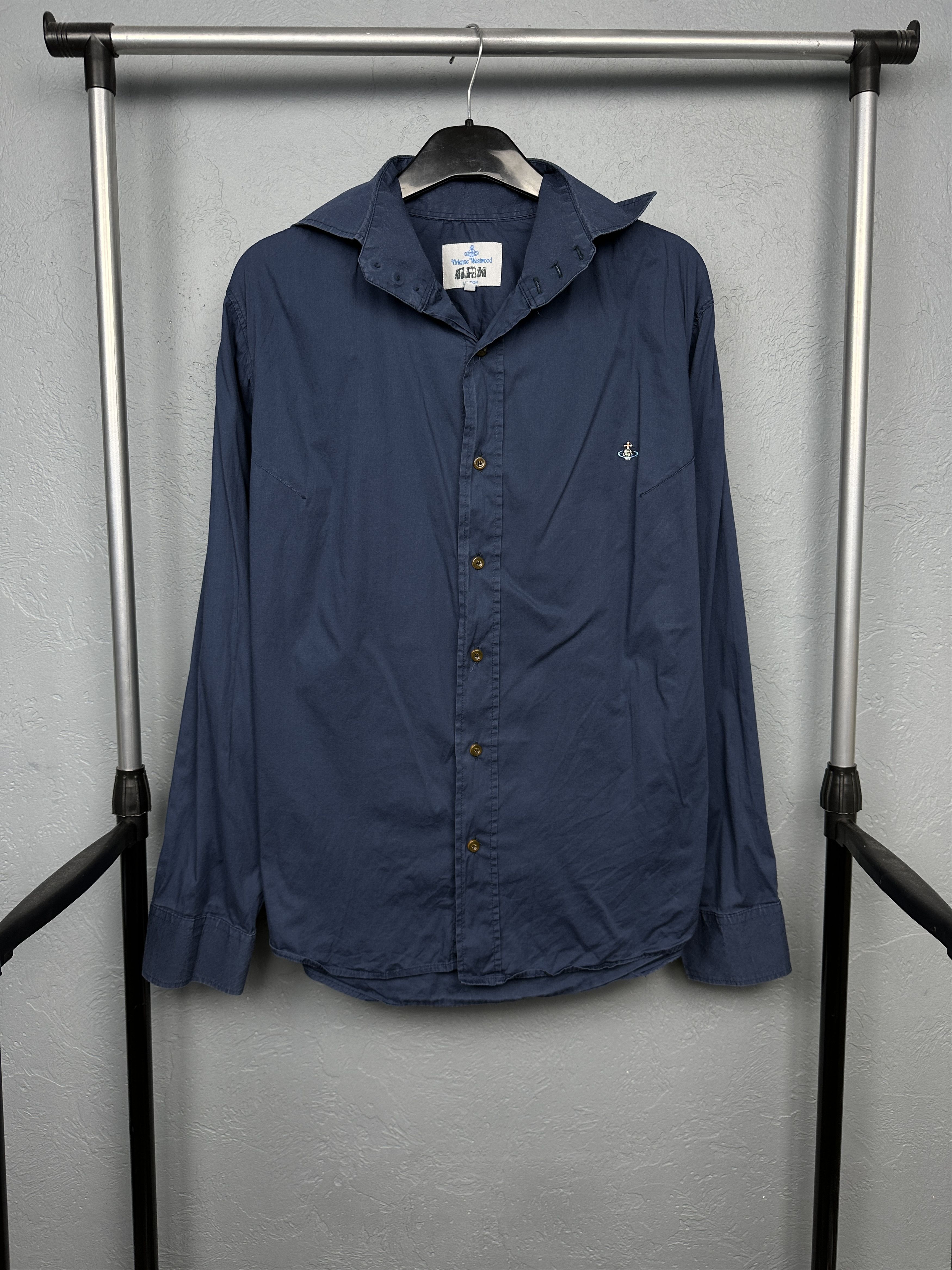 Vivienne Westwood Vivienne Westwood Mens Long Sleeve Shirt Size US M / EU 48-50 / 2 - 1 Thumbnail