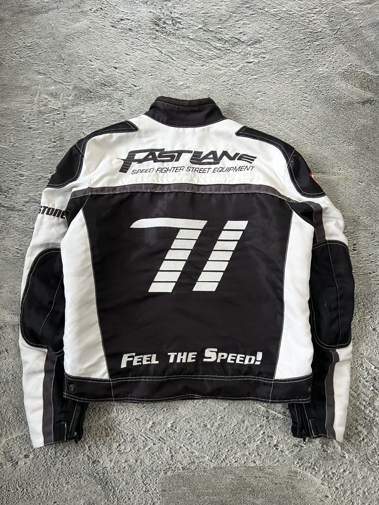 Vintage Speed Fighter Racing Jacket vintage bomber jacket black Size US M / EU 48-50 / 2 - 10 Thumbnail