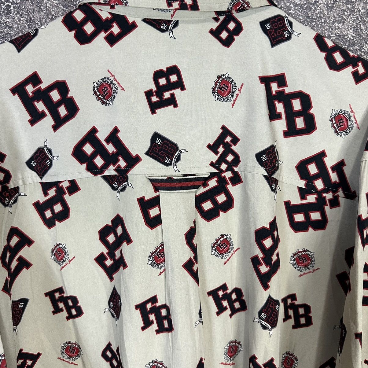 Fubu Vintage Rare Fubu Rap Monogram Shirt Size US XXL / EU 58 / 5 - 17 Thumbnail
