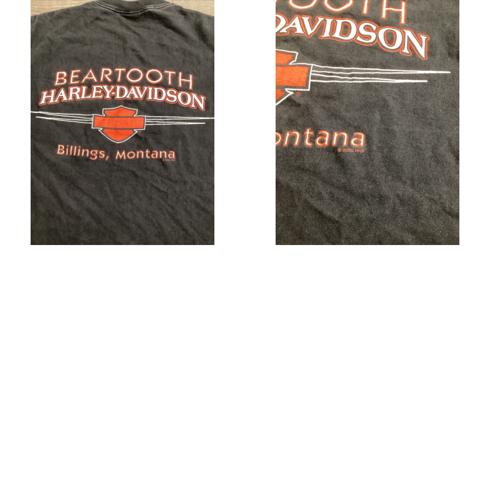 Harley Davidson VINTAGE Harley-Davidson Eagle Black Shirt Adult L Unisex 2000s Graphic Tee Mens Womens Size US L / EU 52-54 / 3 - 8 Thumbnail
