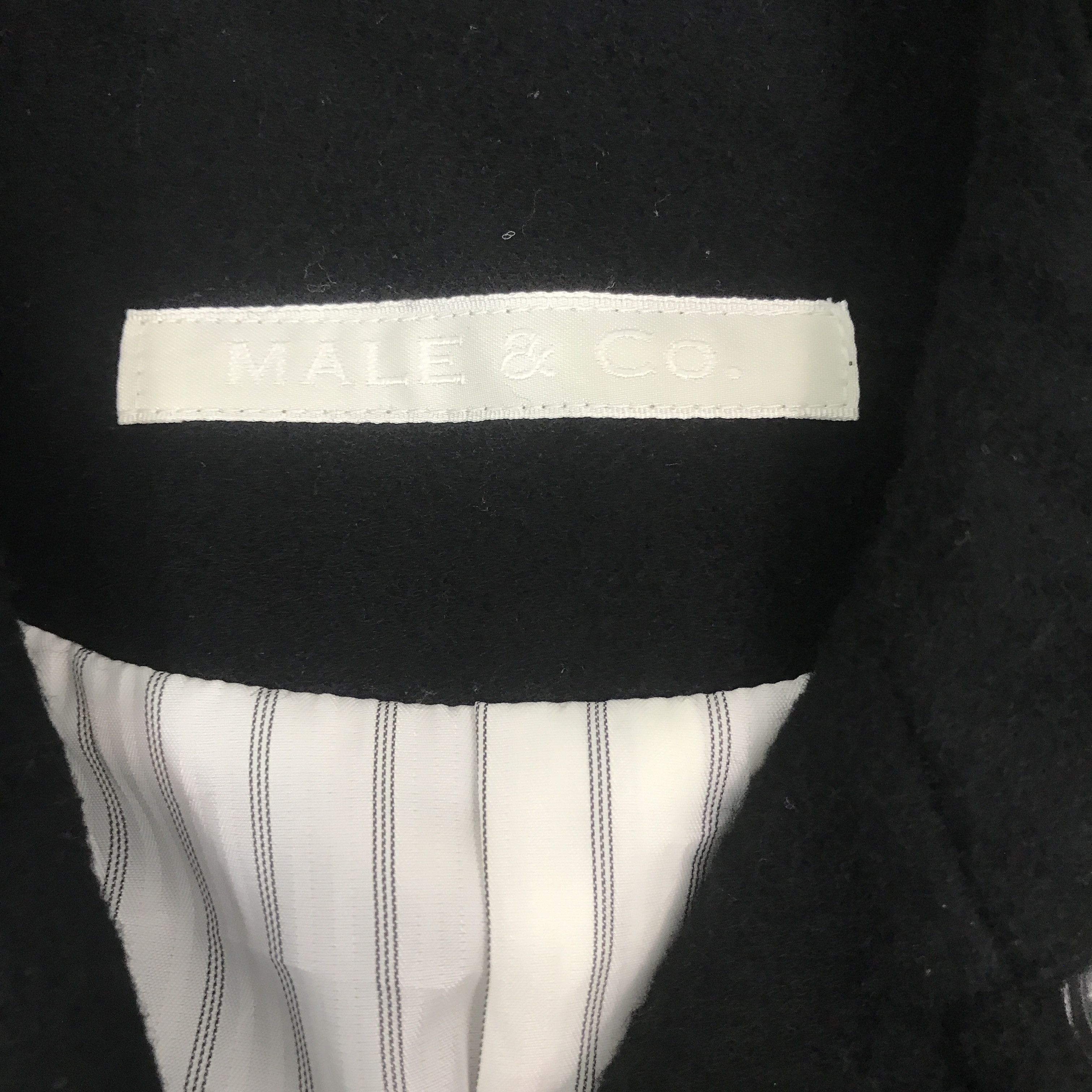 Japanese Brand Double breasted Male & Co Japan wool Coat button Jacket Size US M / EU 48-50 / 2 - 9 Thumbnail