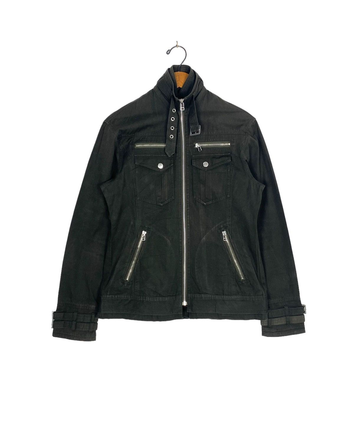 Japanese Brand Rare‼️ Semantic Design Bondage Jacket Double Zip Size US S / EU 44-46 / 1 - 2 Thumbnail