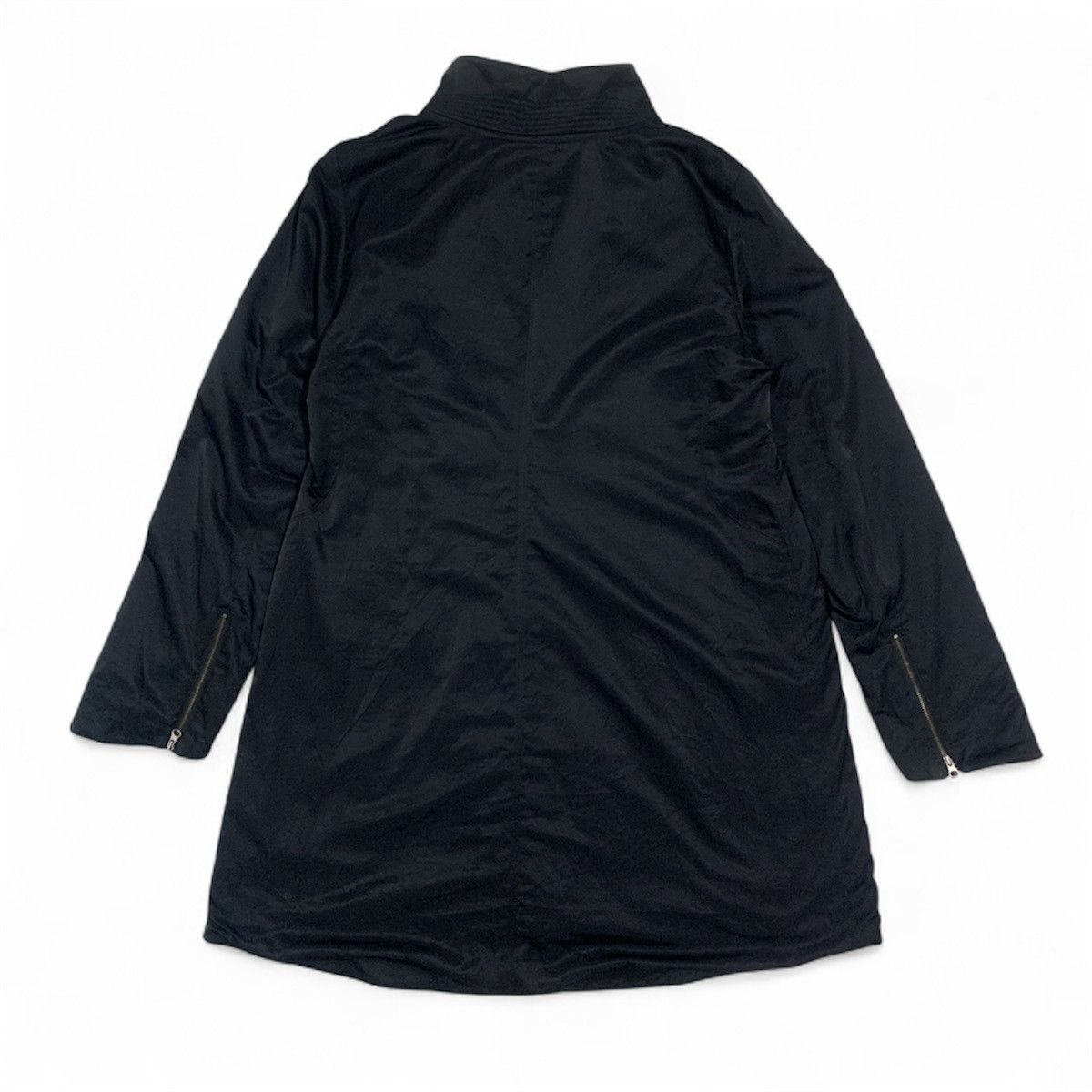 Eileen Fisher Eileen Fisher Asymmetric Zipper Fleece Lined Jacket Size L / US 10 / IT 46 - 5 Thumbnail