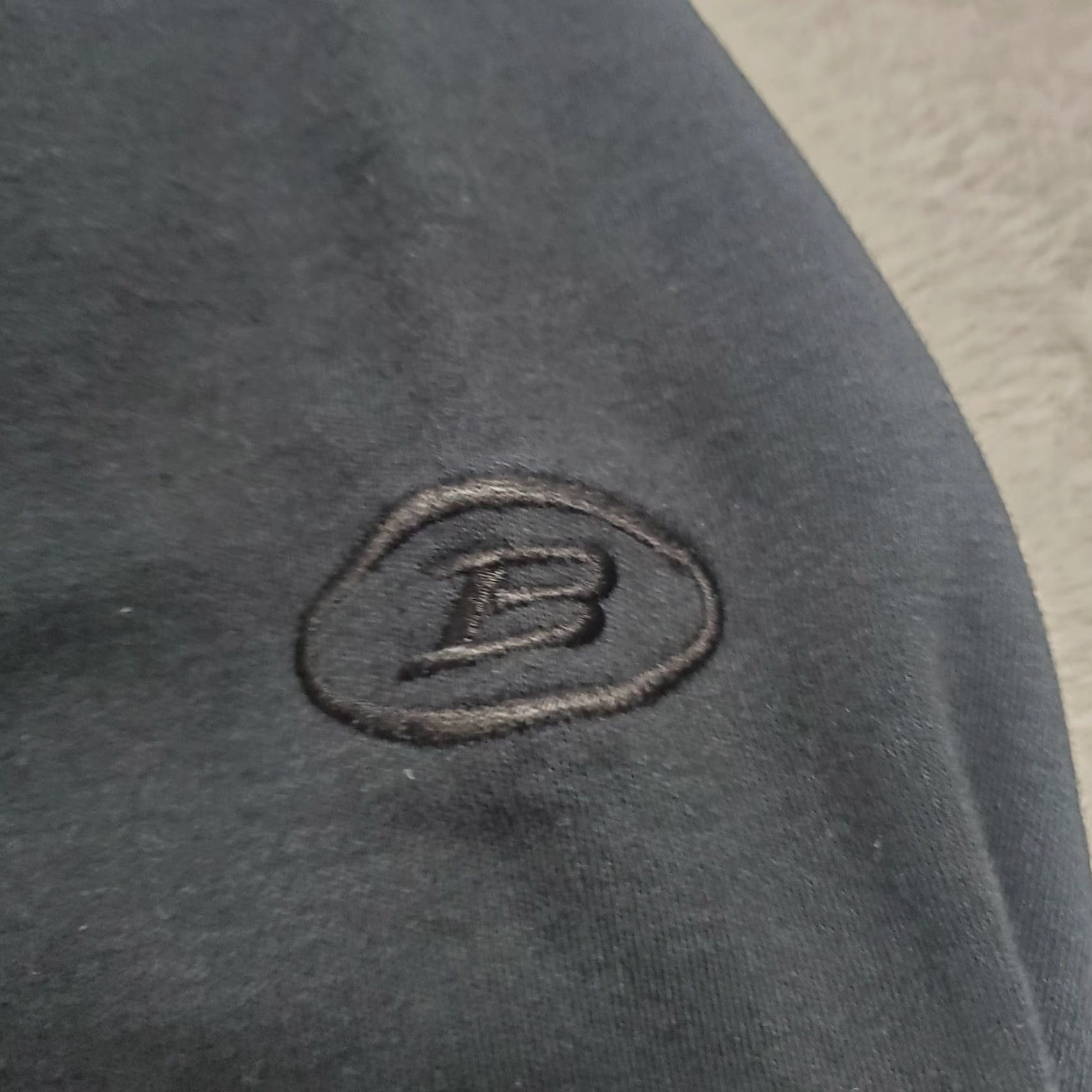 Bogner VINTAGE Bogner Shirt Women Medium Black Cotton Turtleneck Pullover Retro Ski USA FLAW Embroidered Size M / US 6-8 / IT 42-44 - 7 Thumbnail