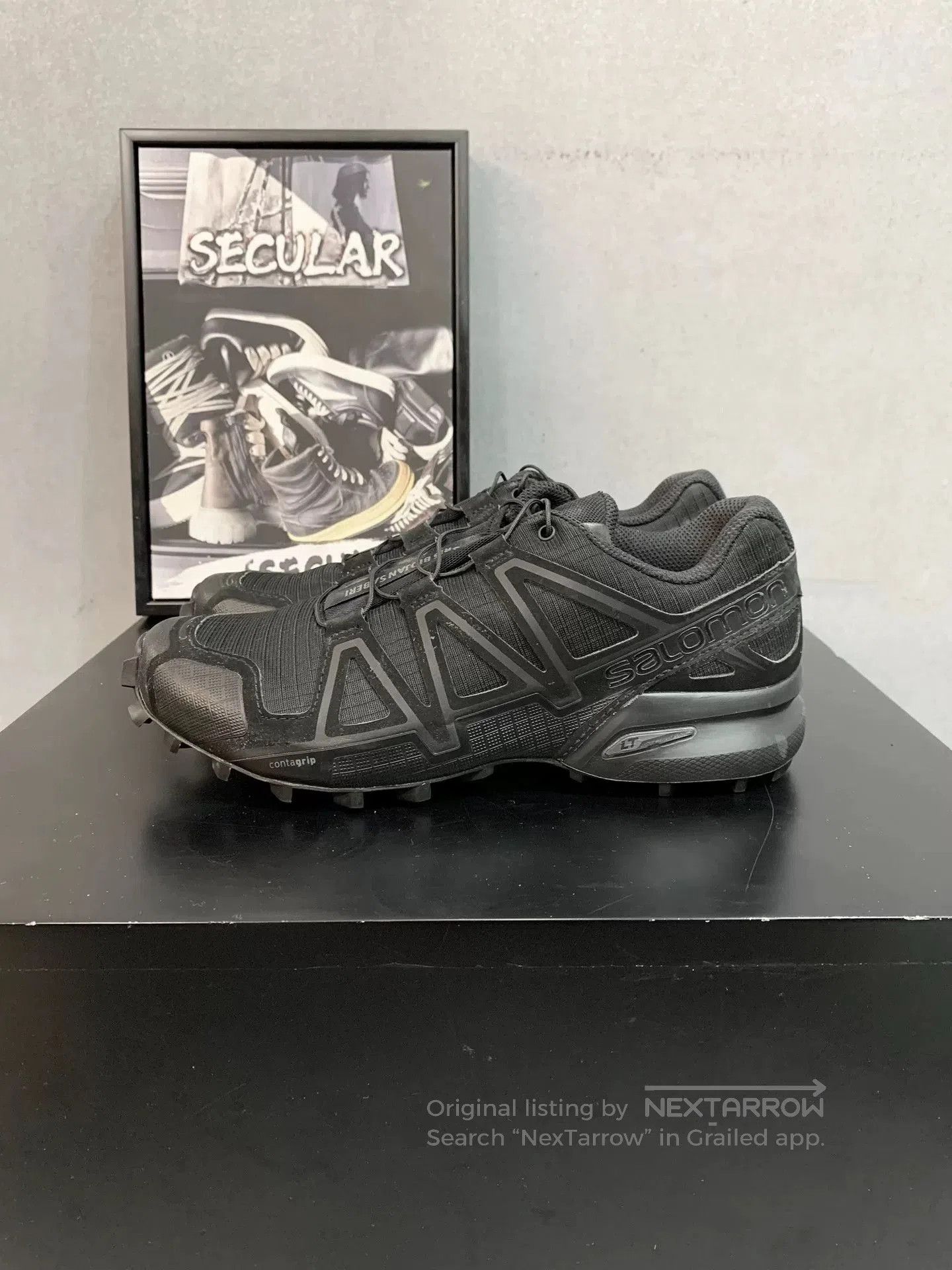 11 By Boris Bidjan Saberi Boris Bidjan Saberi x Salomon Outdoor Shoes. Size US 5 / IT 35 - 1 Thumbnail