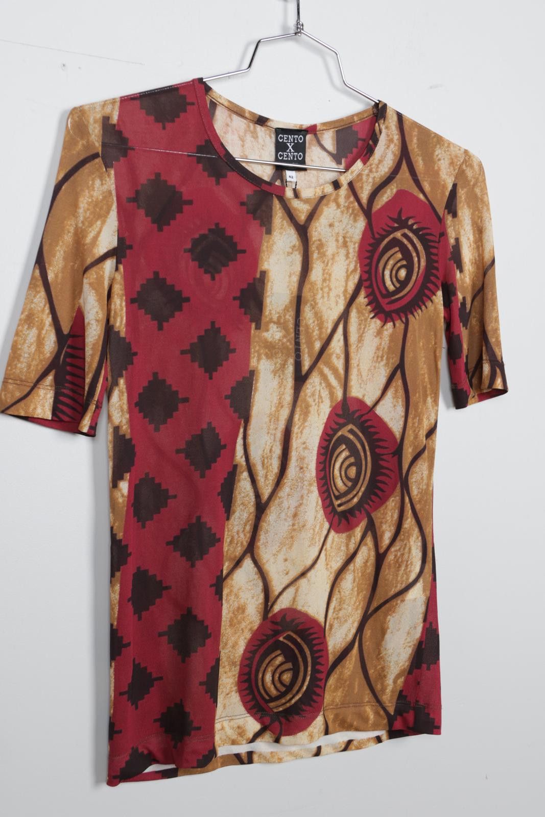 Other 00's Cento x Cento Eye Motif T-Shirt Size XS / US 0-2 / IT 36-38 - 3 Thumbnail