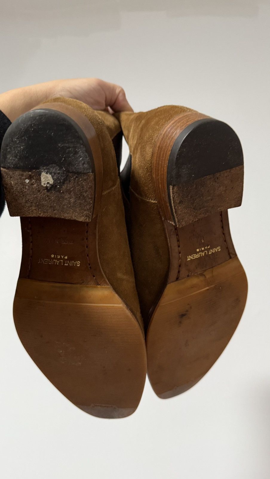 Saint Laurent Paris SLP Chelsea Boot Brown / Walnut Size US 8.5 / EU 41-42 - 5 Thumbnail