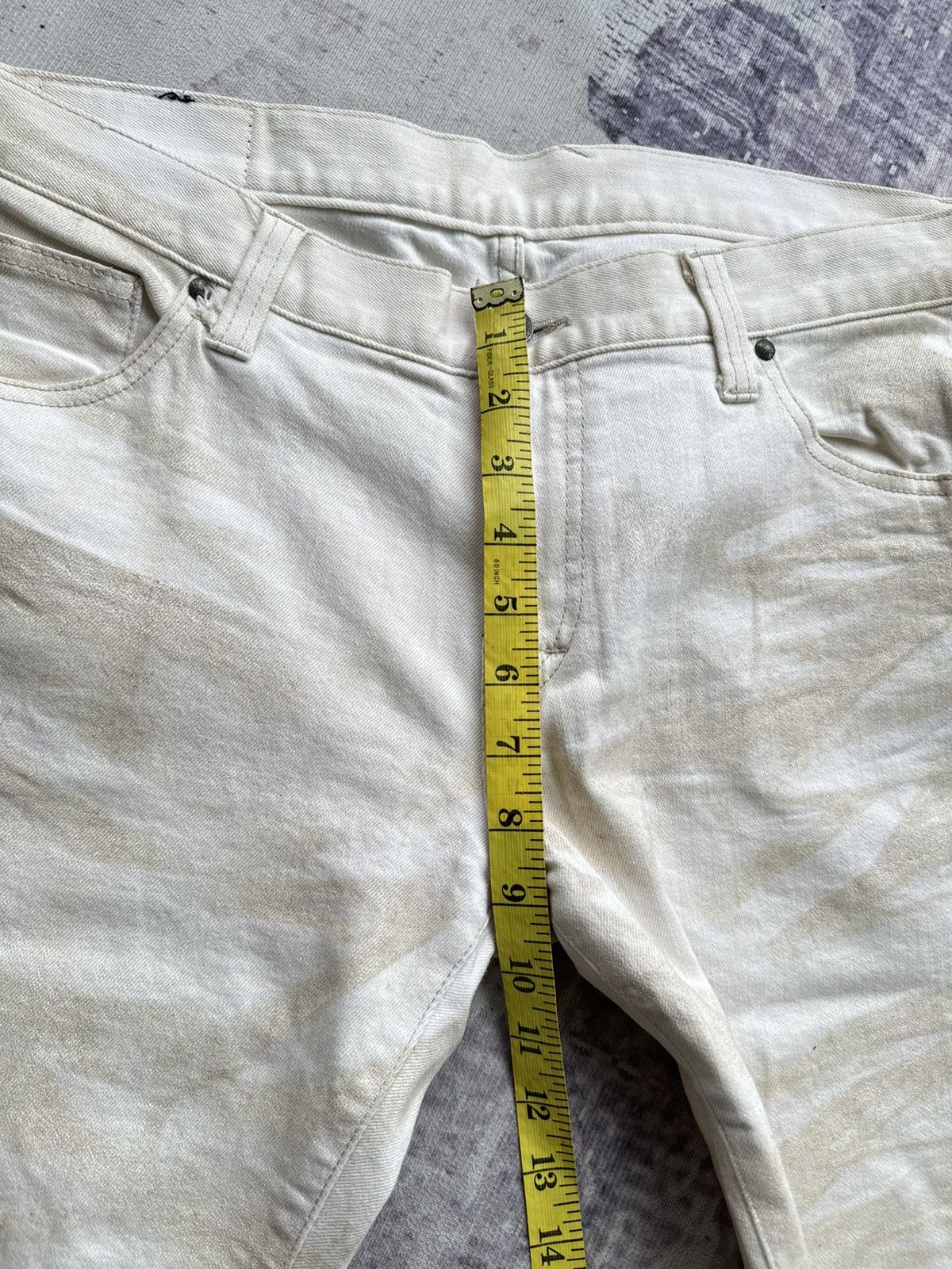 Tornado Mart Tornado Mart Flared Washed Denim / GOA Style Size US 35 - 21 Thumbnail