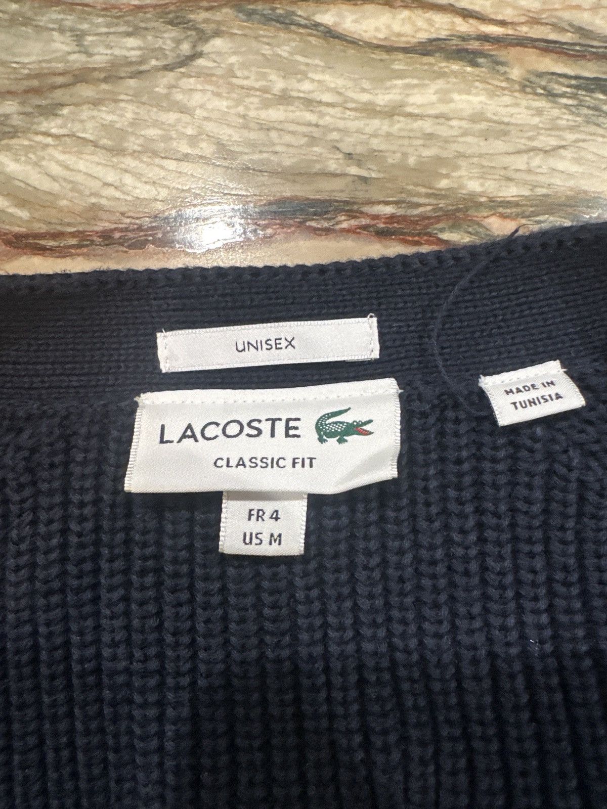 Lacoste Lacoste Navy Blue Cardigan Size US M / EU 48-50 / 2 - 5 Thumbnail