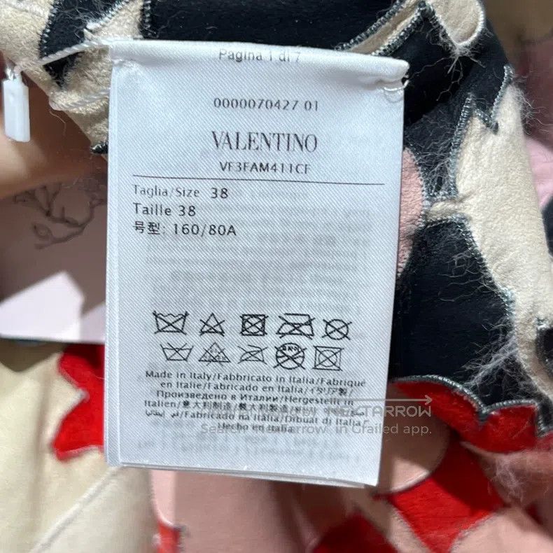 Valentino Valentino Colorful floral mink fur coat Size XS / US 0-2 / IT 36-38 - 4 Thumbnail