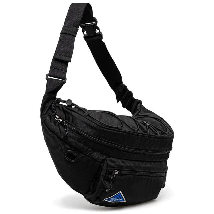 thisisneverthat o1mle0925 Size: OS / Washed Nylon Lumbar Belt Bag in Black Size ONE SIZE - 2 Thumbnail