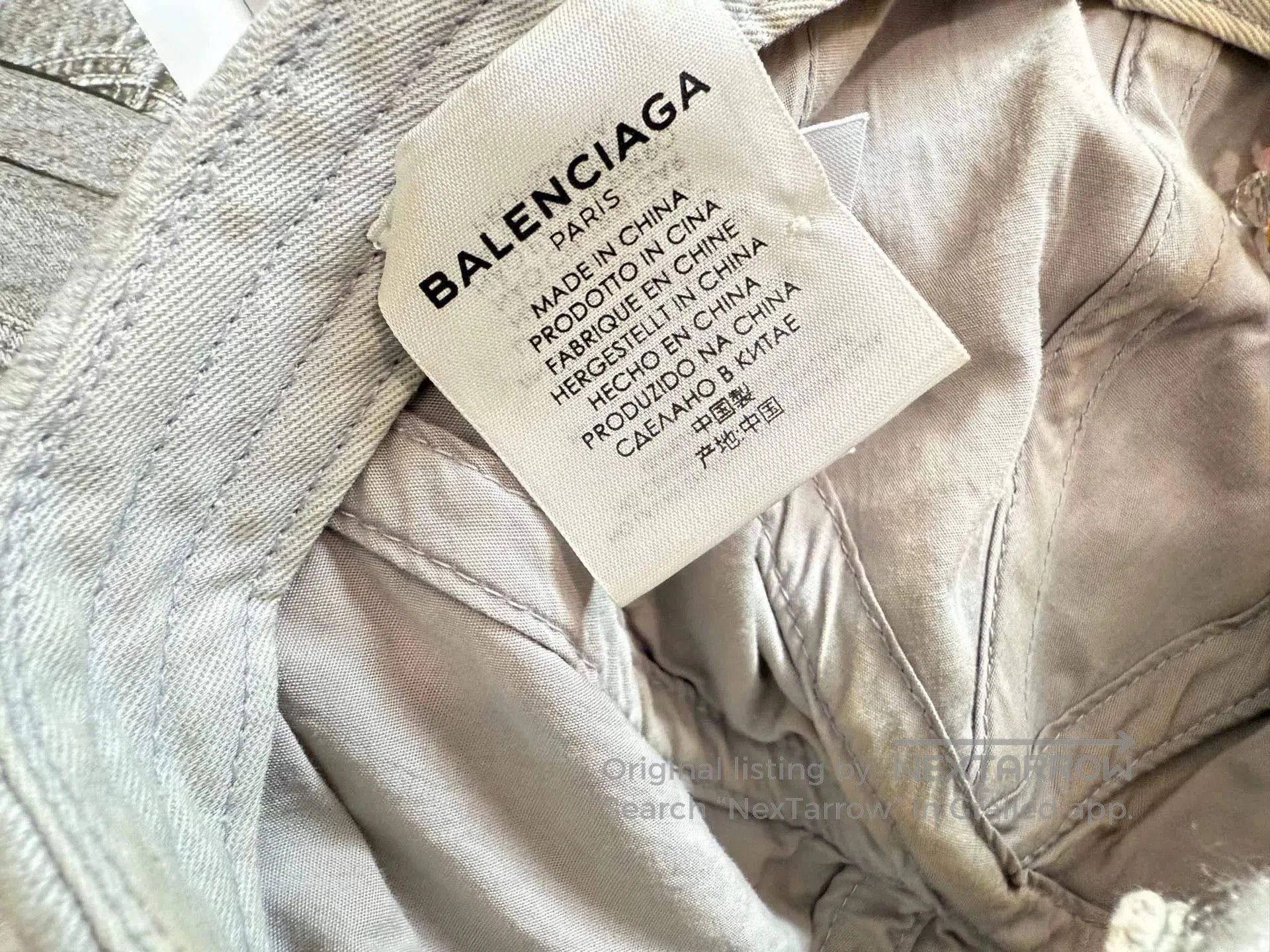 Balenciaga Balenciaga Classic Embroidered Unisex Baseball Cap. Size ONE SIZE - 2 Thumbnail