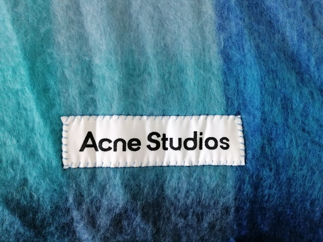 Acne Studios Acne Studios Big One Mohair/Wool and Alpaca Scarf Size ONE SIZE - 5 Thumbnail